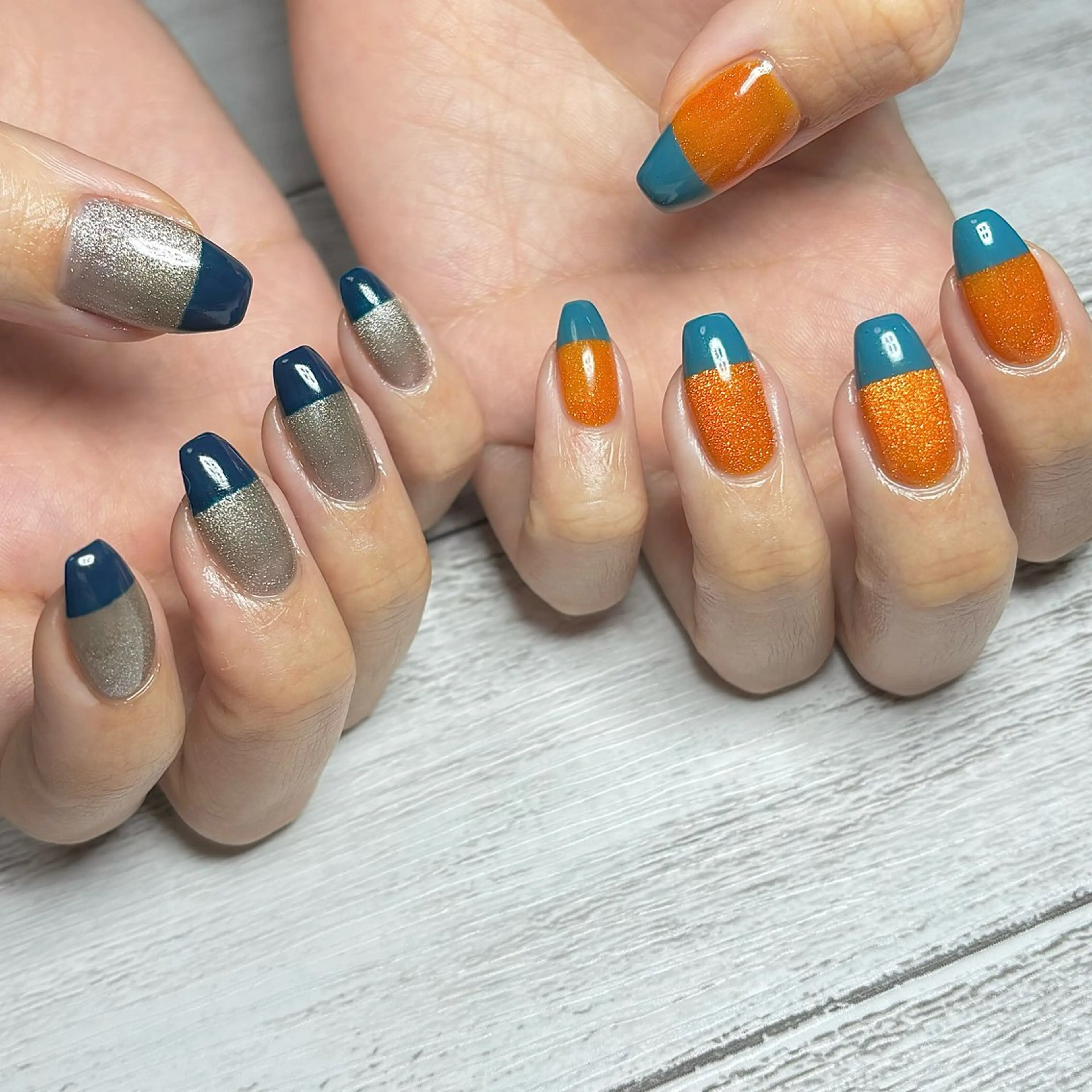 ネイル 持ち込み ハンドネイル Nailsalon BLOOM🌷 山崎のネイルデザイン