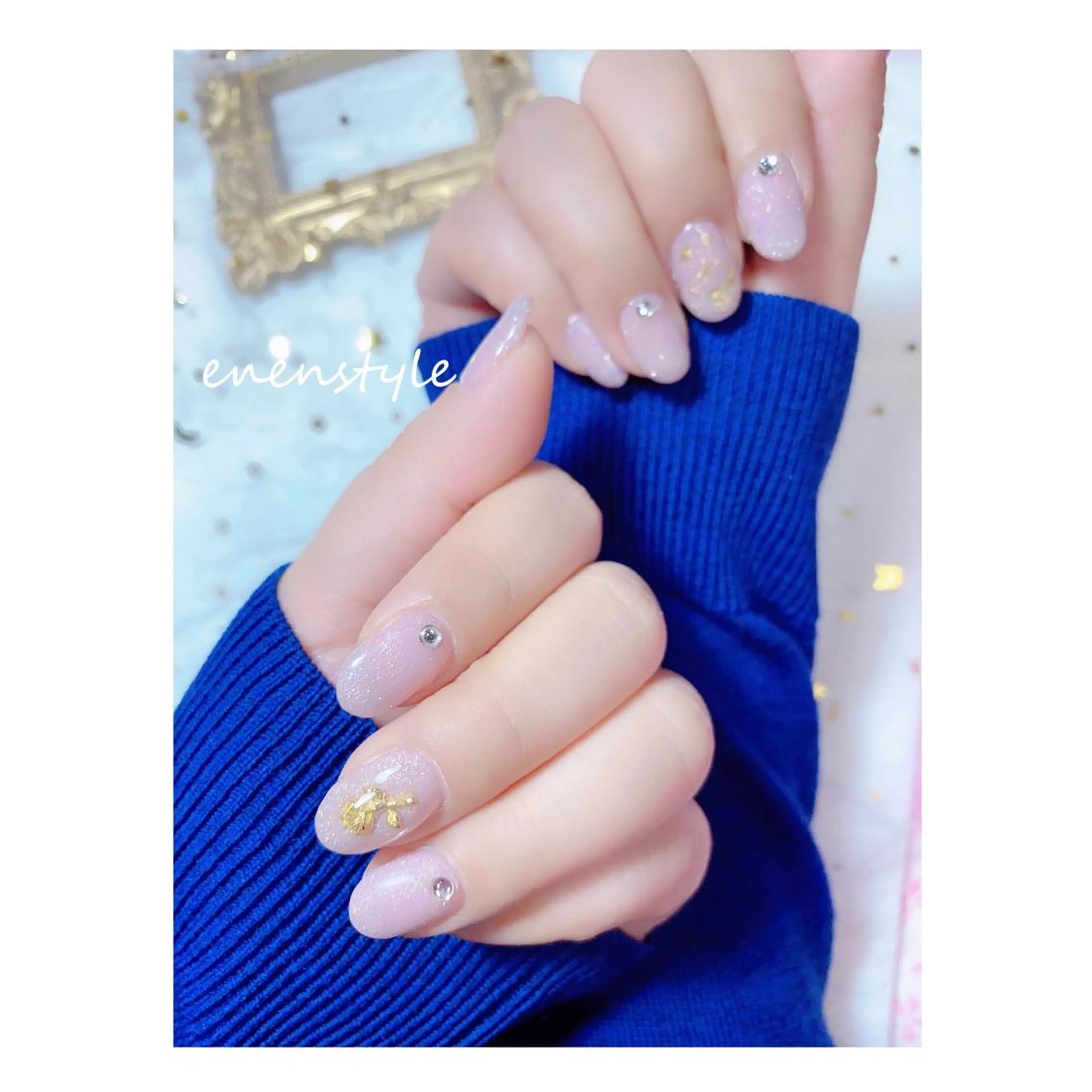 ショート ネイル ジェルネイル ニュアンスネイル オフィスネイル ワンカラーネイル パラジェル ハンドネイル 👑enen style👑のネイルデザイン