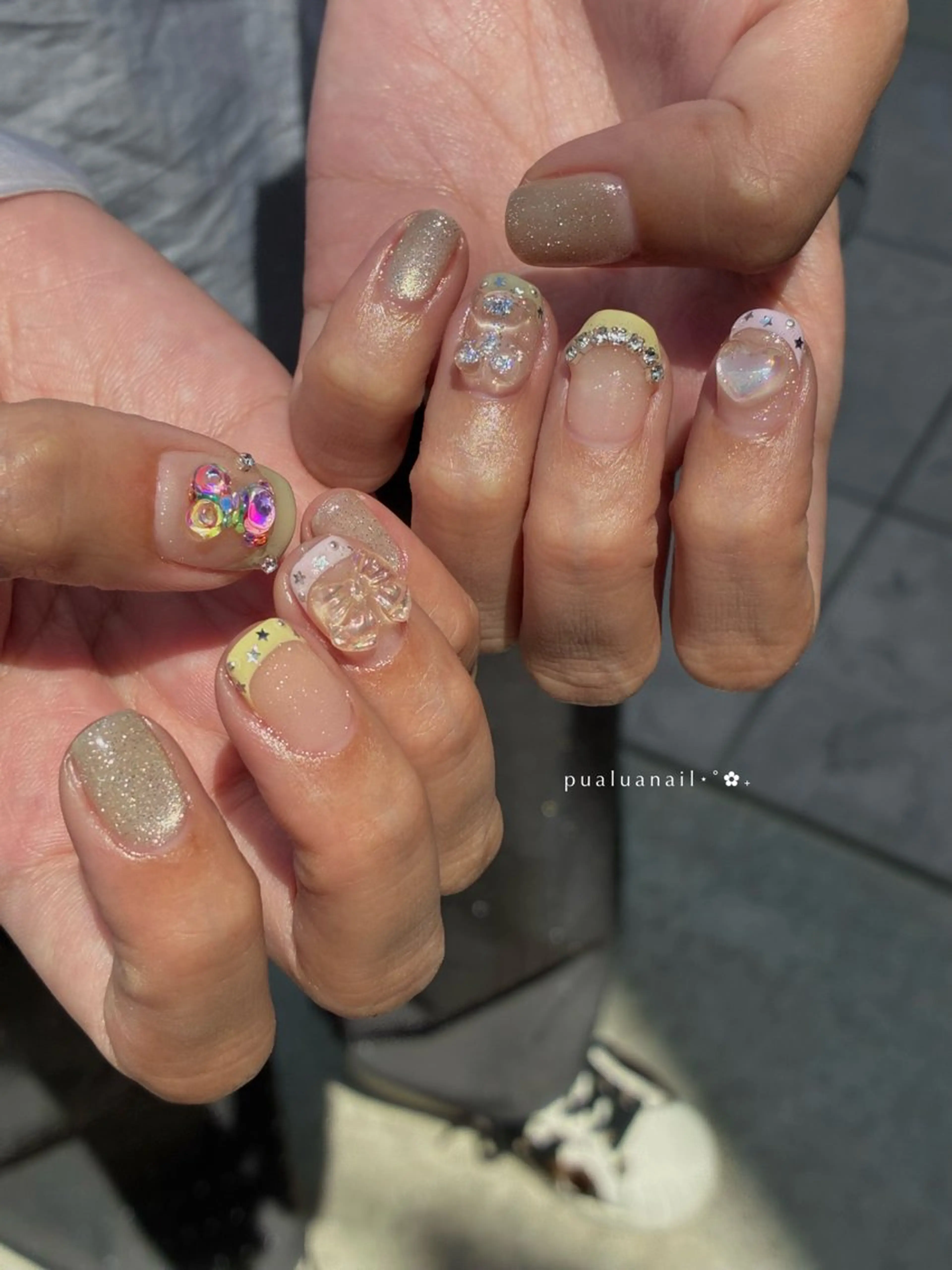 ネイル ハンドネイル pualua miharuのネイルデザイン