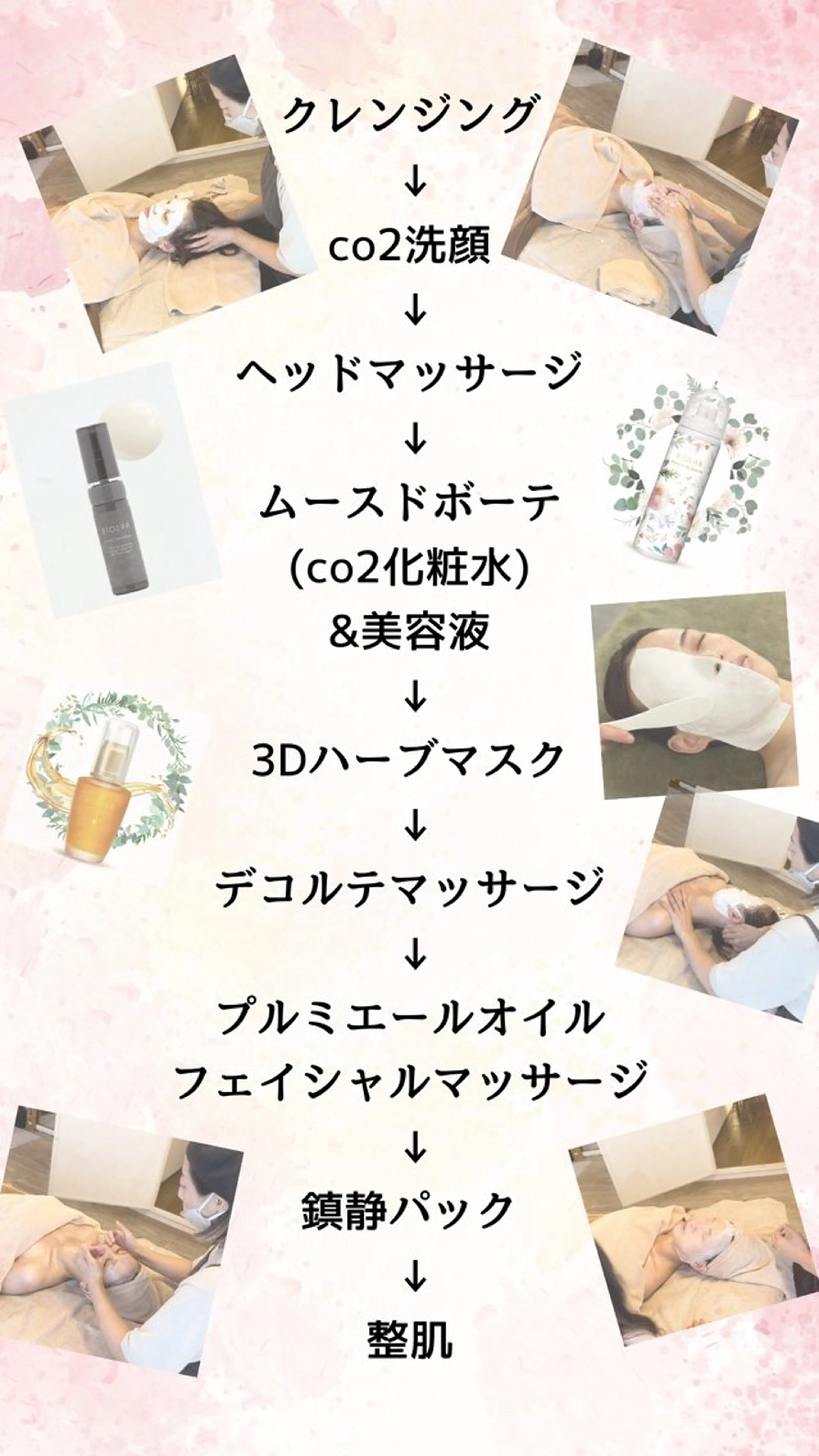 小顔・たるみケア✨ フェイシャル&ボディのエステ・リラクイメージ