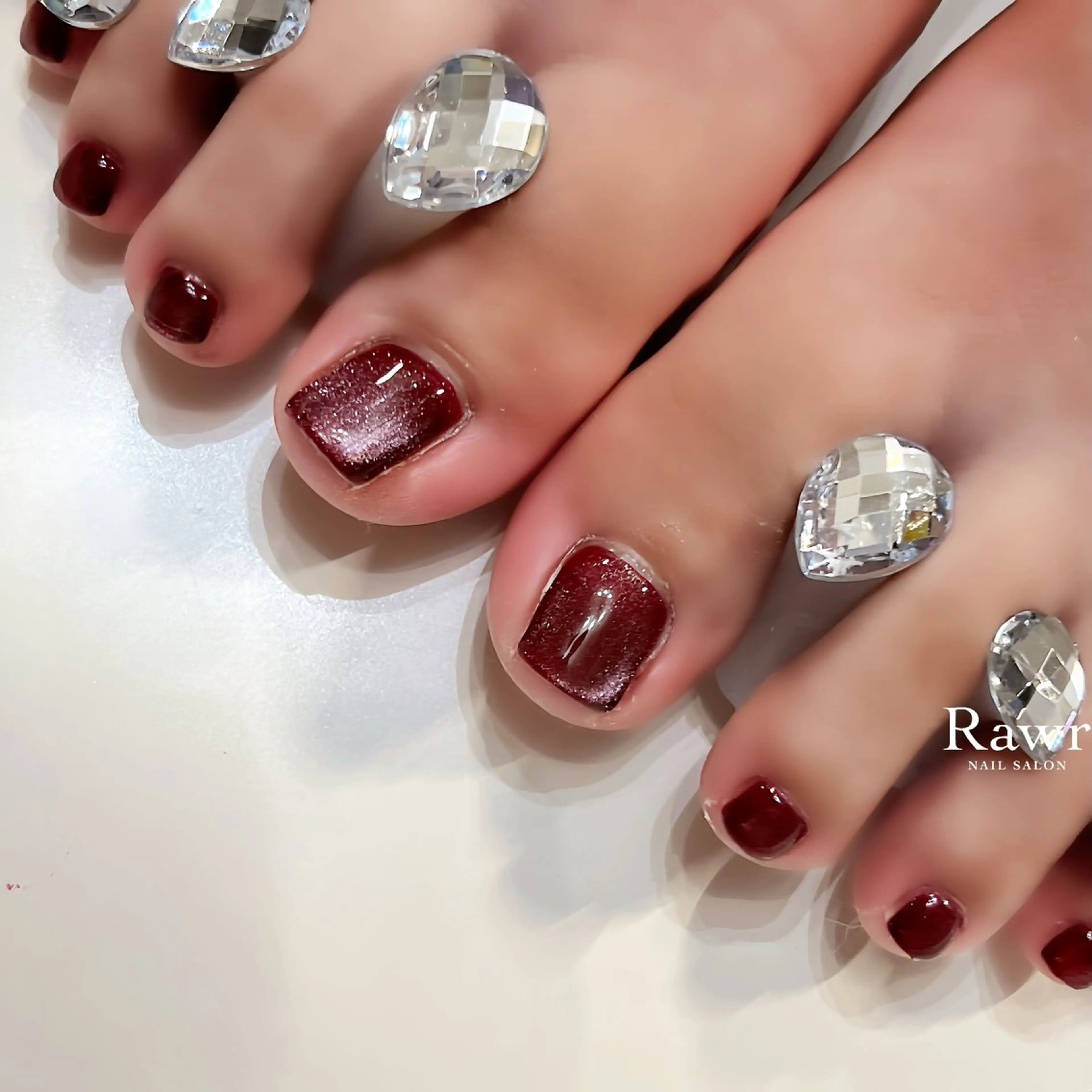 ネイル フットネイル Rawr / saoriのネイルデザイン