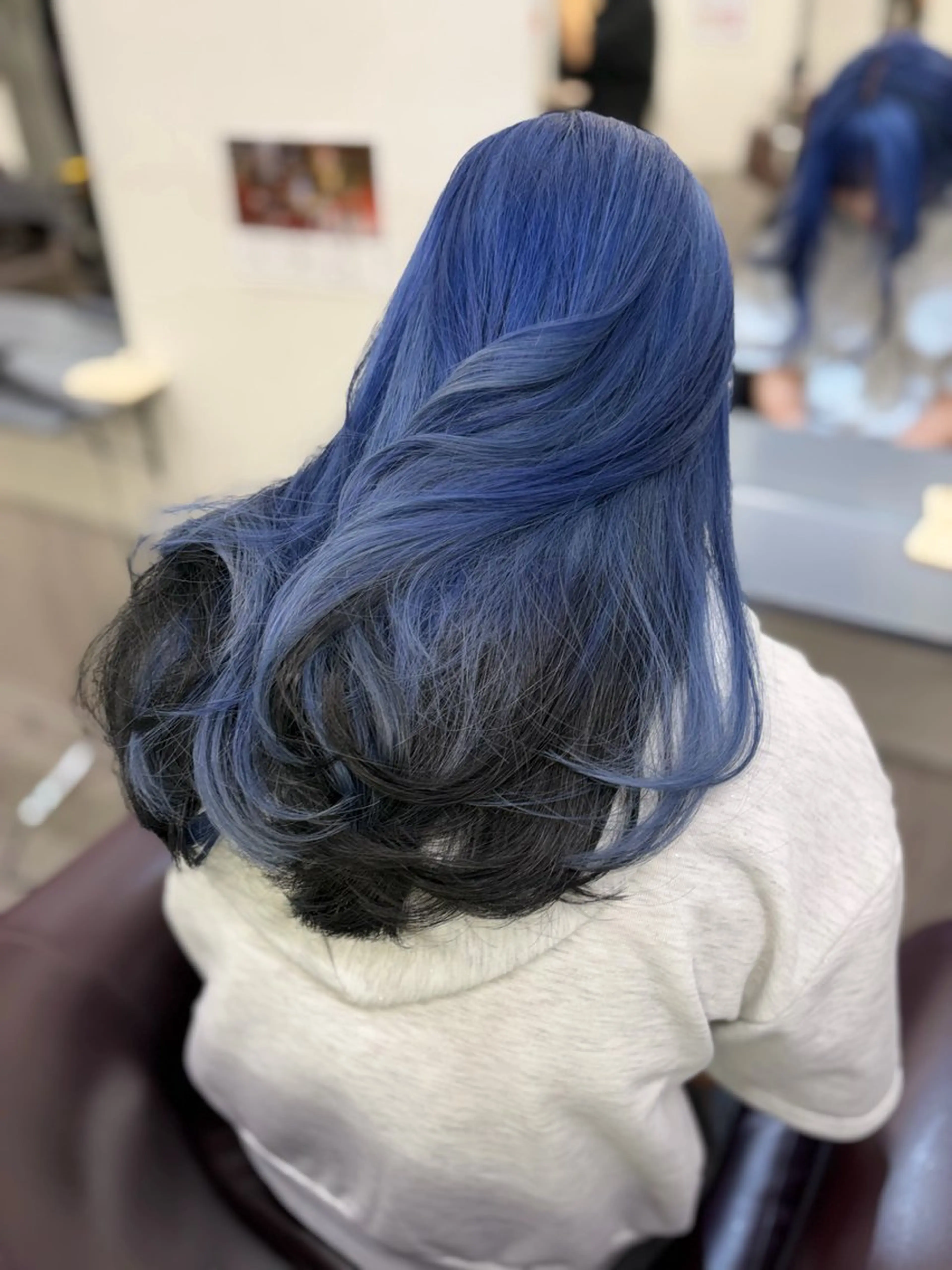ロング カット ヘアカラー トリートメント 天神大名/ブリーチ 鶴岡和幸/ハイトーンのヘアスタイル