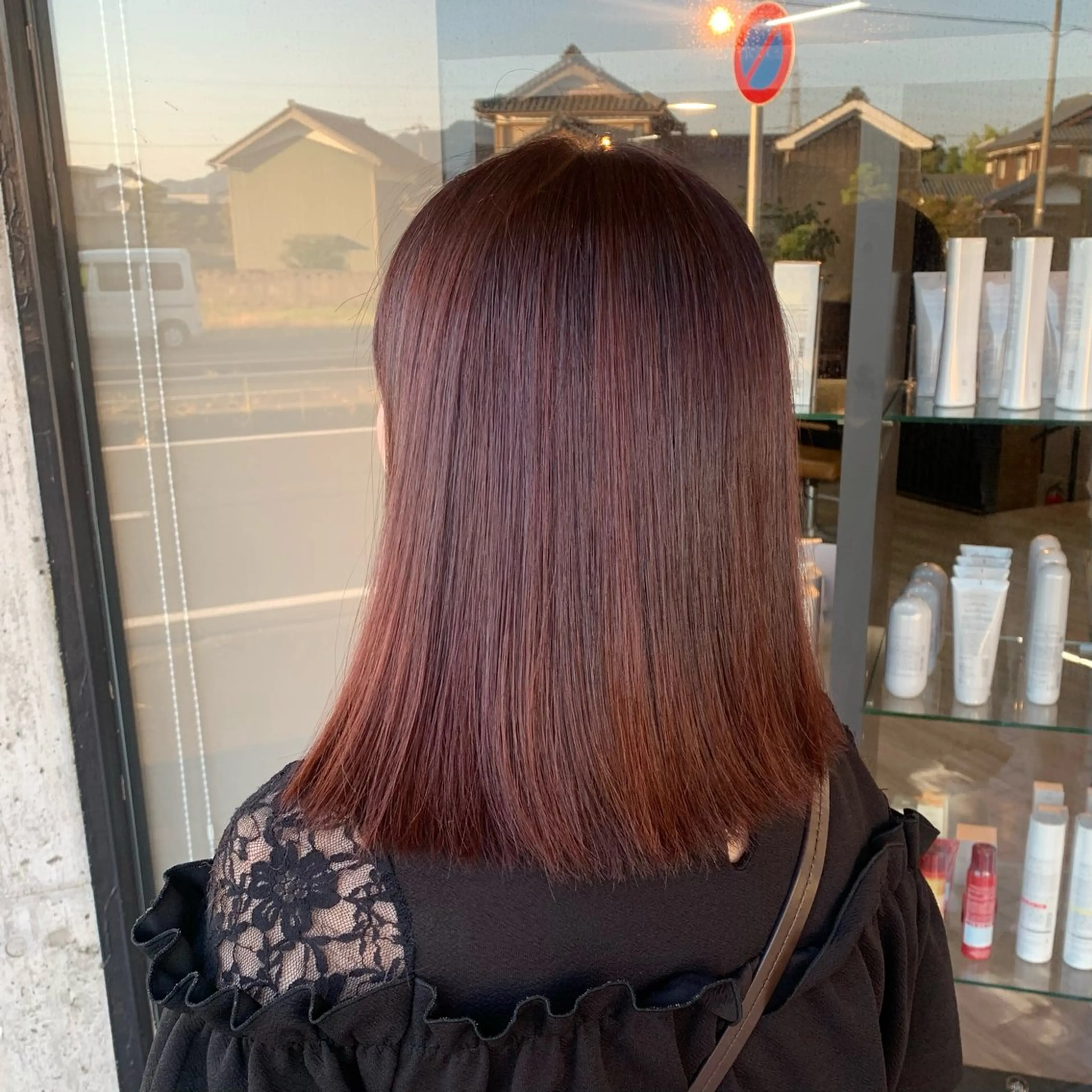 ミディアム カラー ヘアカラー arika マユのヘアスタイル