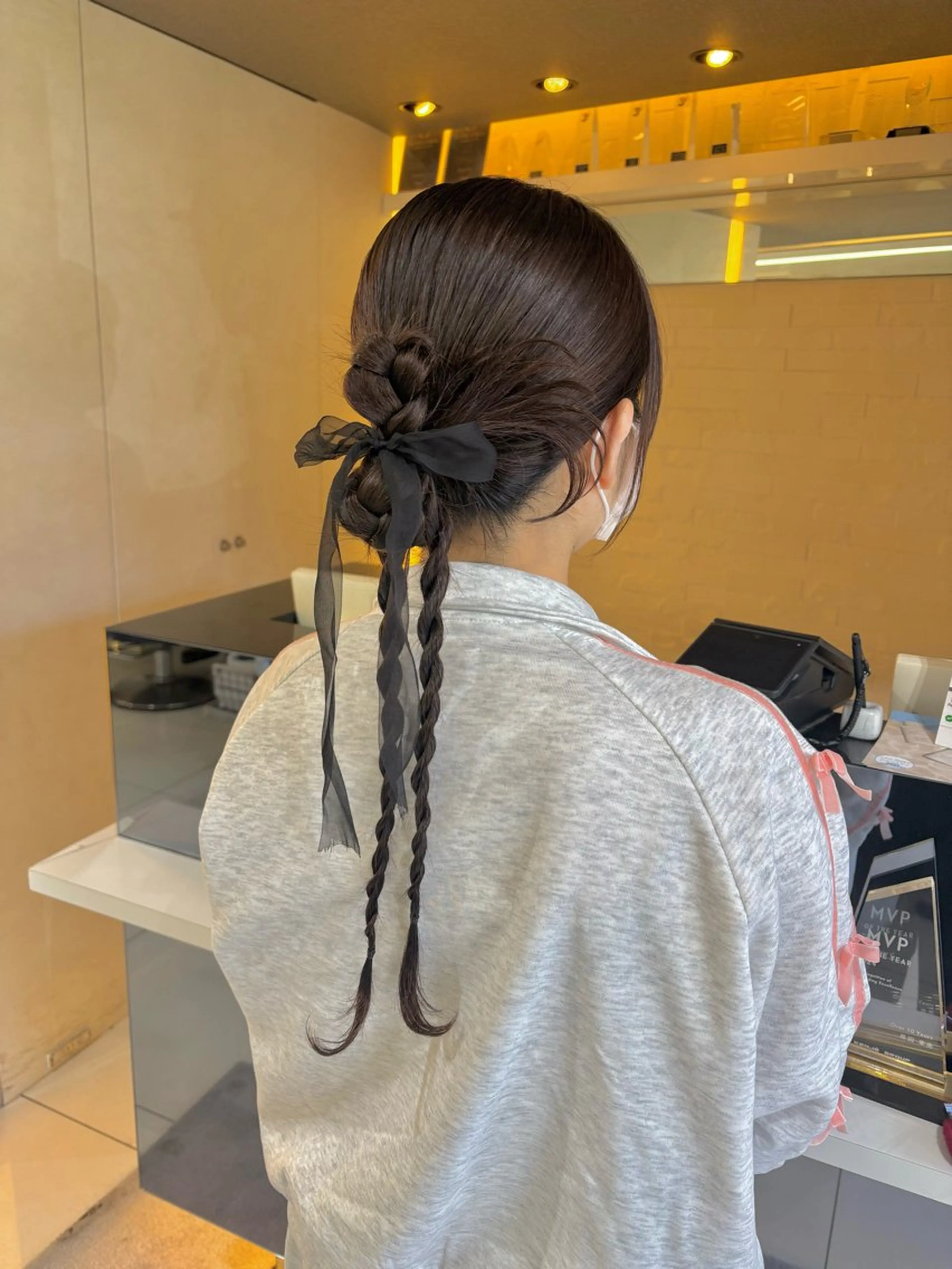 ヘアアレンジ ヘアセット ヘアセット／眉毛カッ ト/Nana〻のヘアスタイル