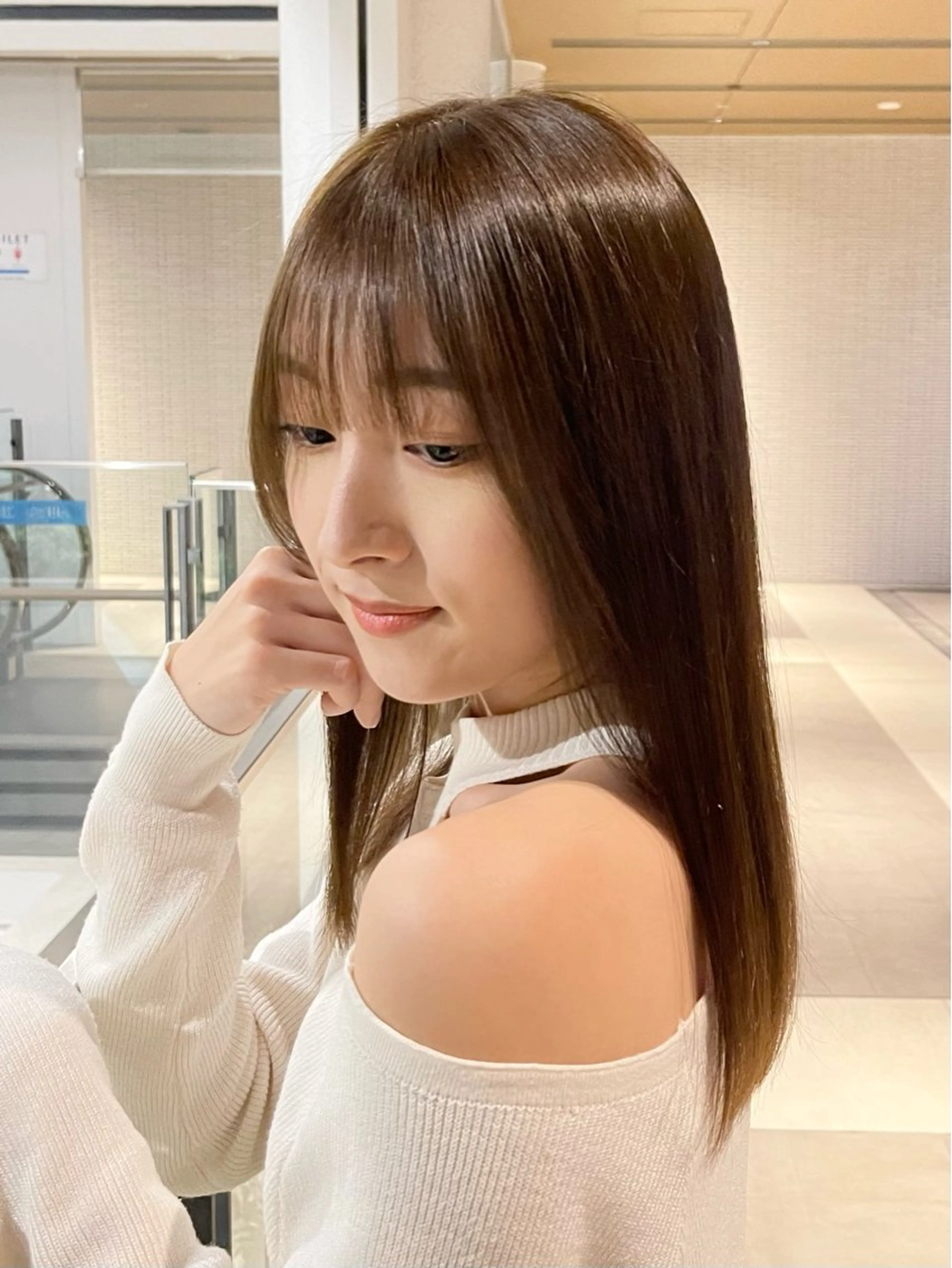 セミロング トリートメント 園田 渉 ◤SHIKIO◢のヘアスタイル