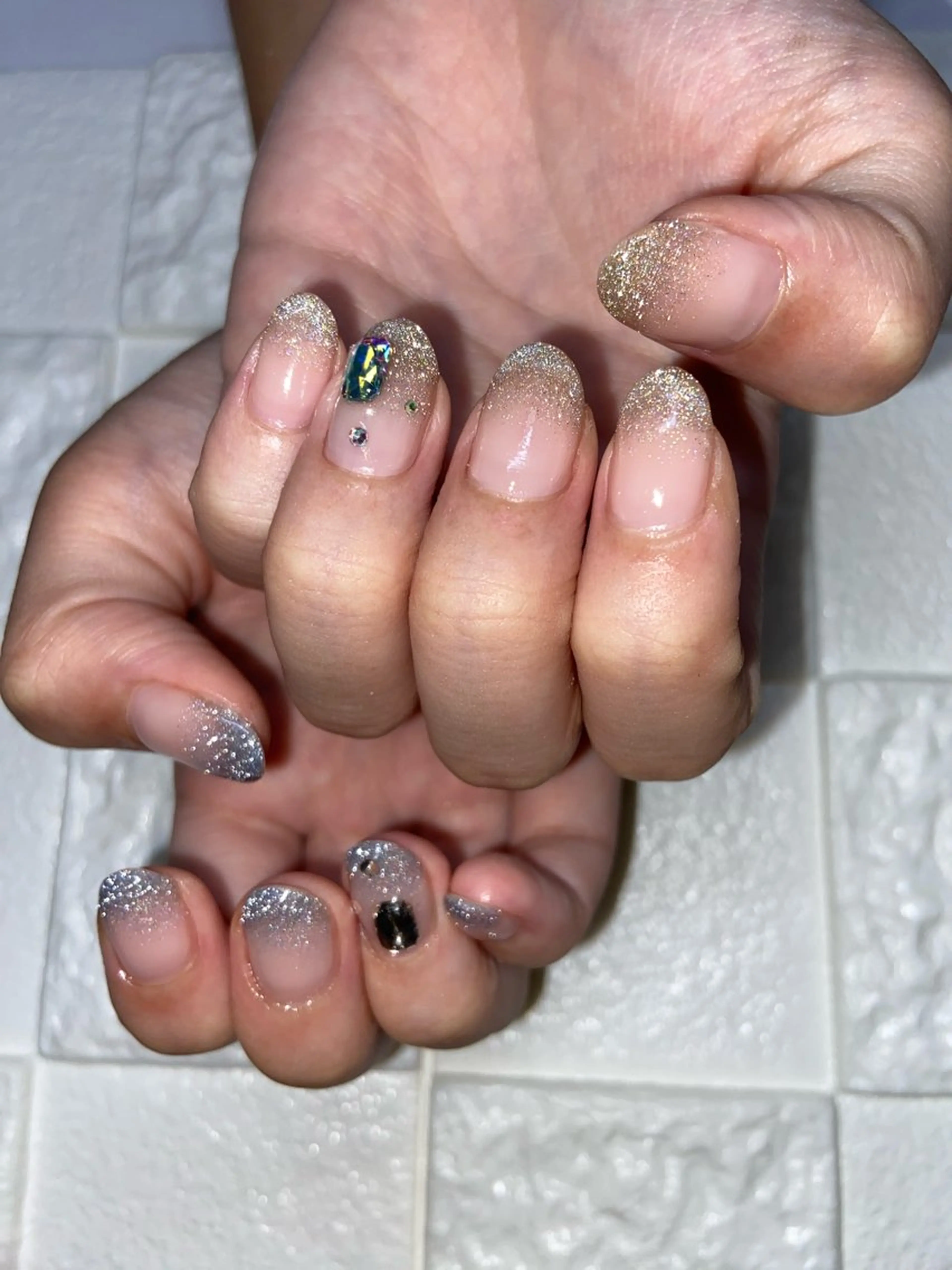 ネイル フラッシュネイル nail_ kinaのネイルデザイン