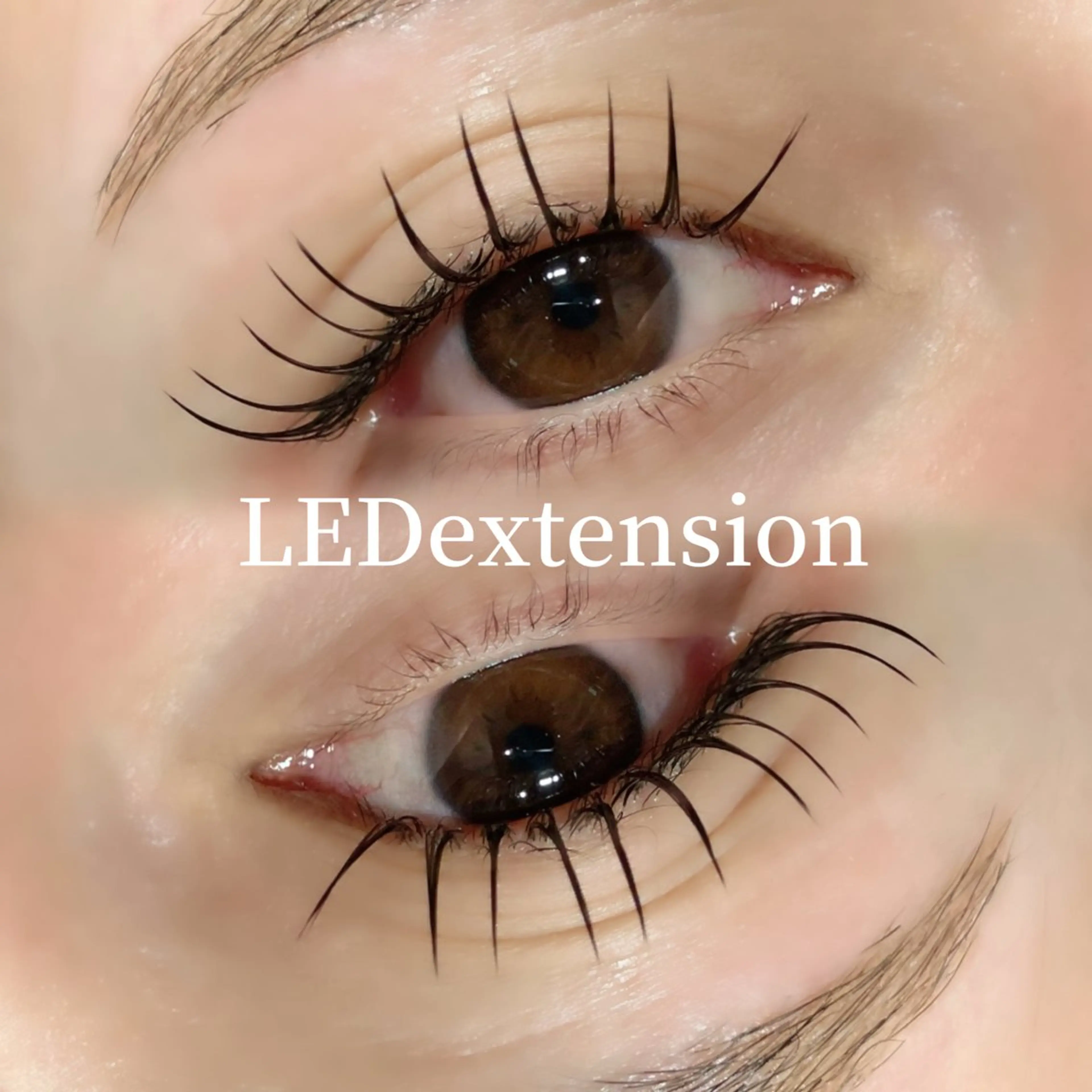 大人気LEDエクステ90本オフ込みの写真