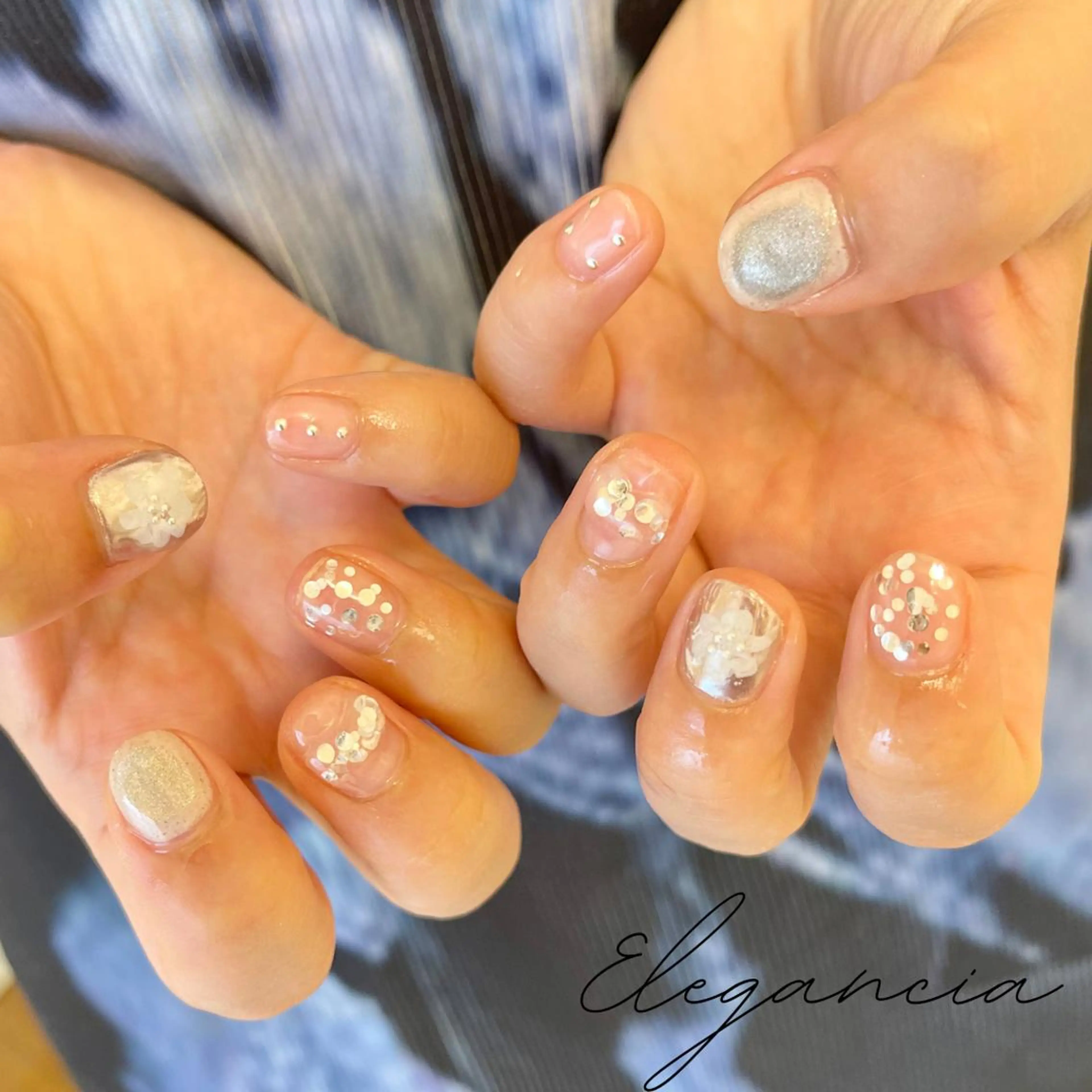 カラー ネイル ハンドネイル Elegancia. Hiromiのネイルデザイン