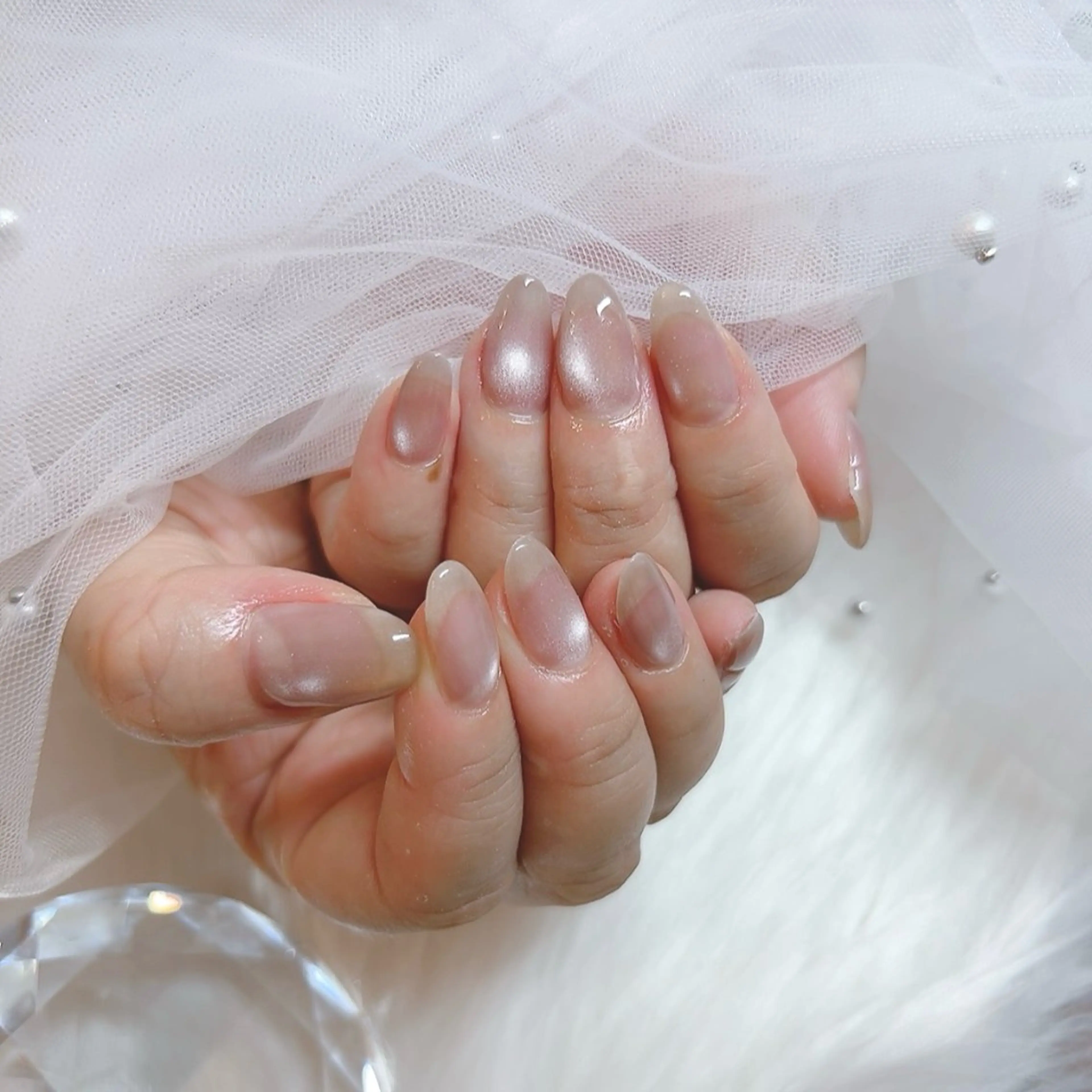 ネイル マグネットネイル ハンドネイル Charlie 🖤のネイルデザイン