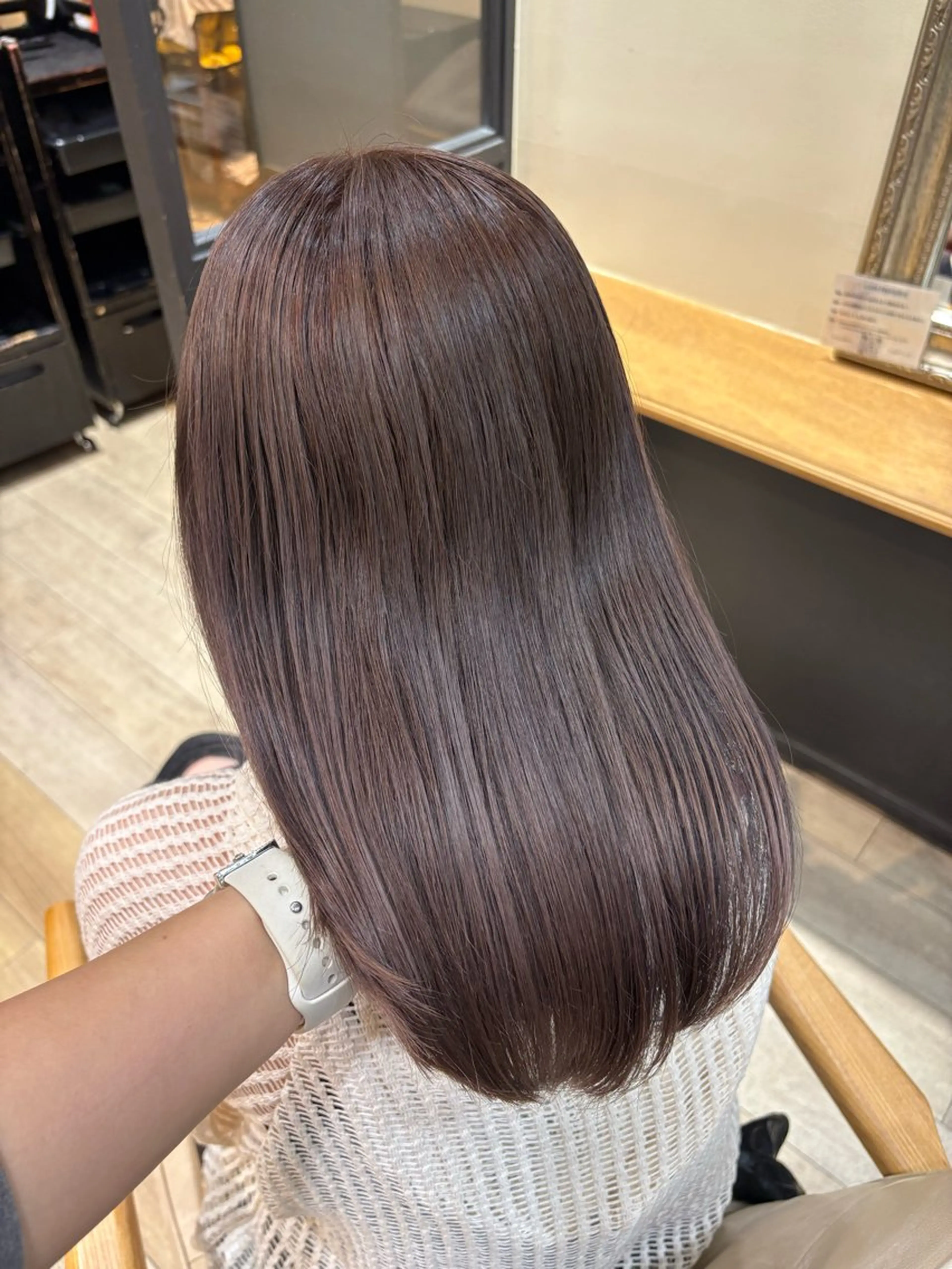 ミディアム ヘアカラー ななか /KOKOROのヘアスタイル