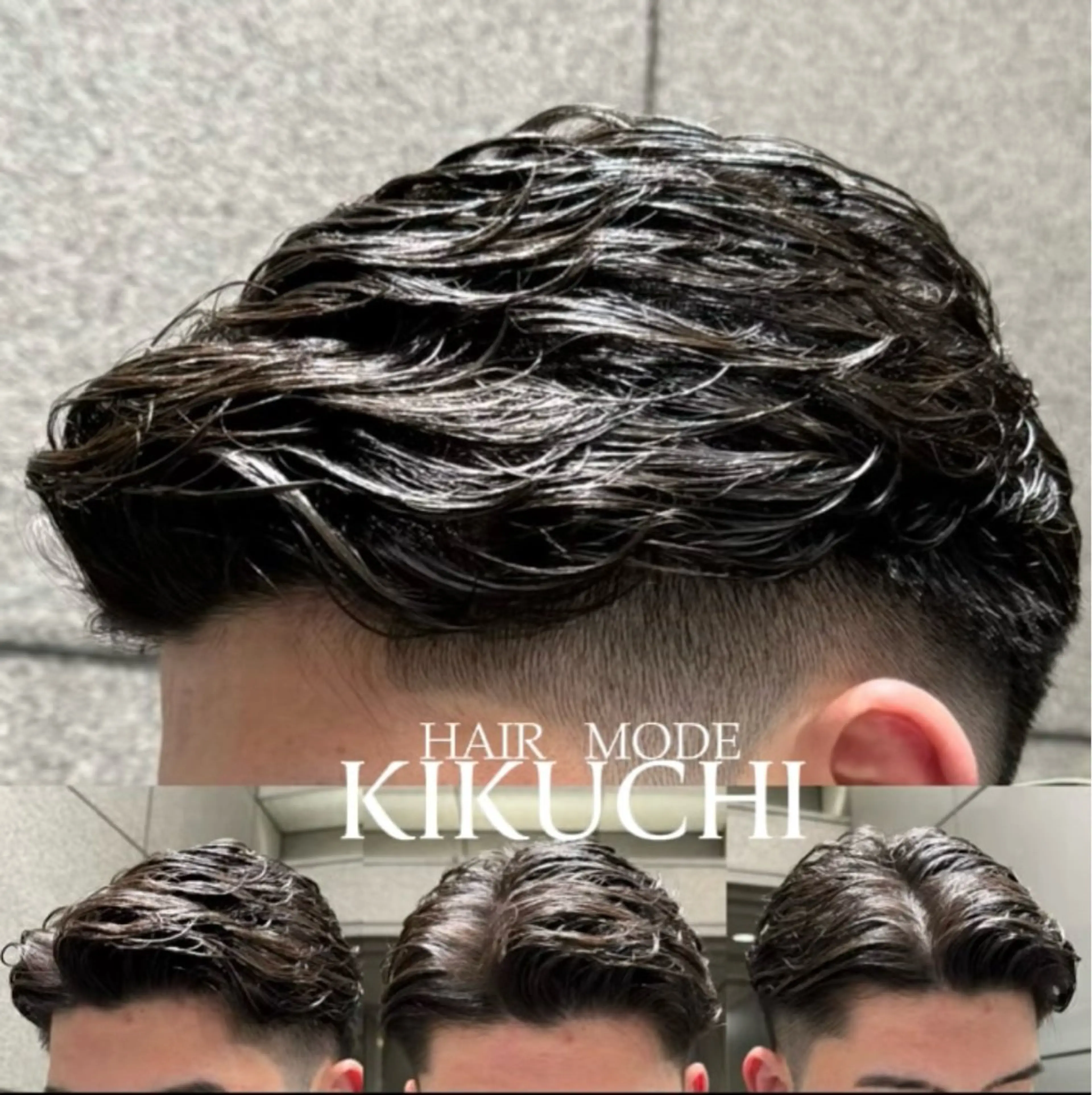 ショート カット パーマ 木下 翼のヘアスタイル