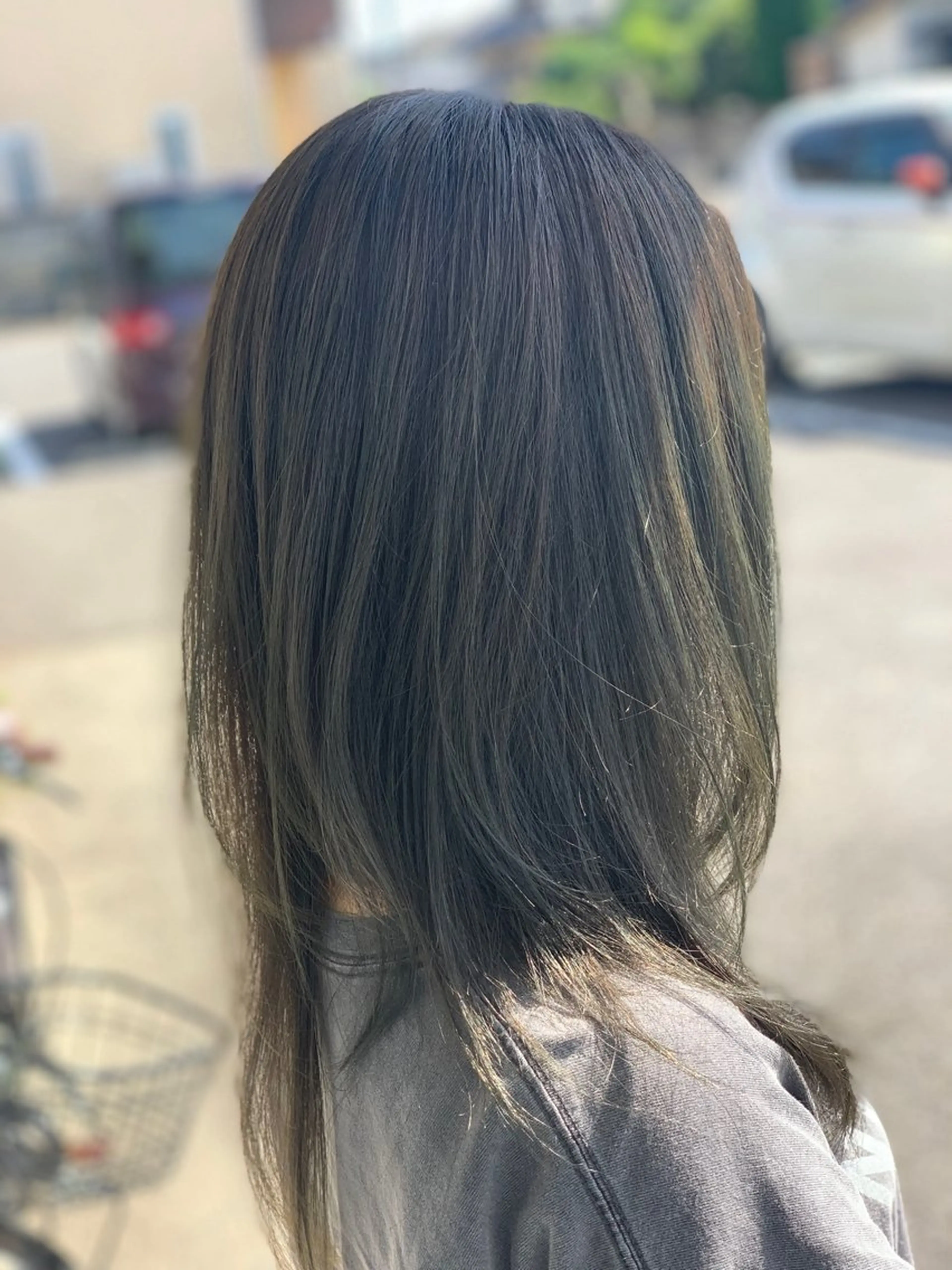 ミディアム カラー ヘアアレンジ 水戸/似合わせカット /Rukaのヘアスタイル