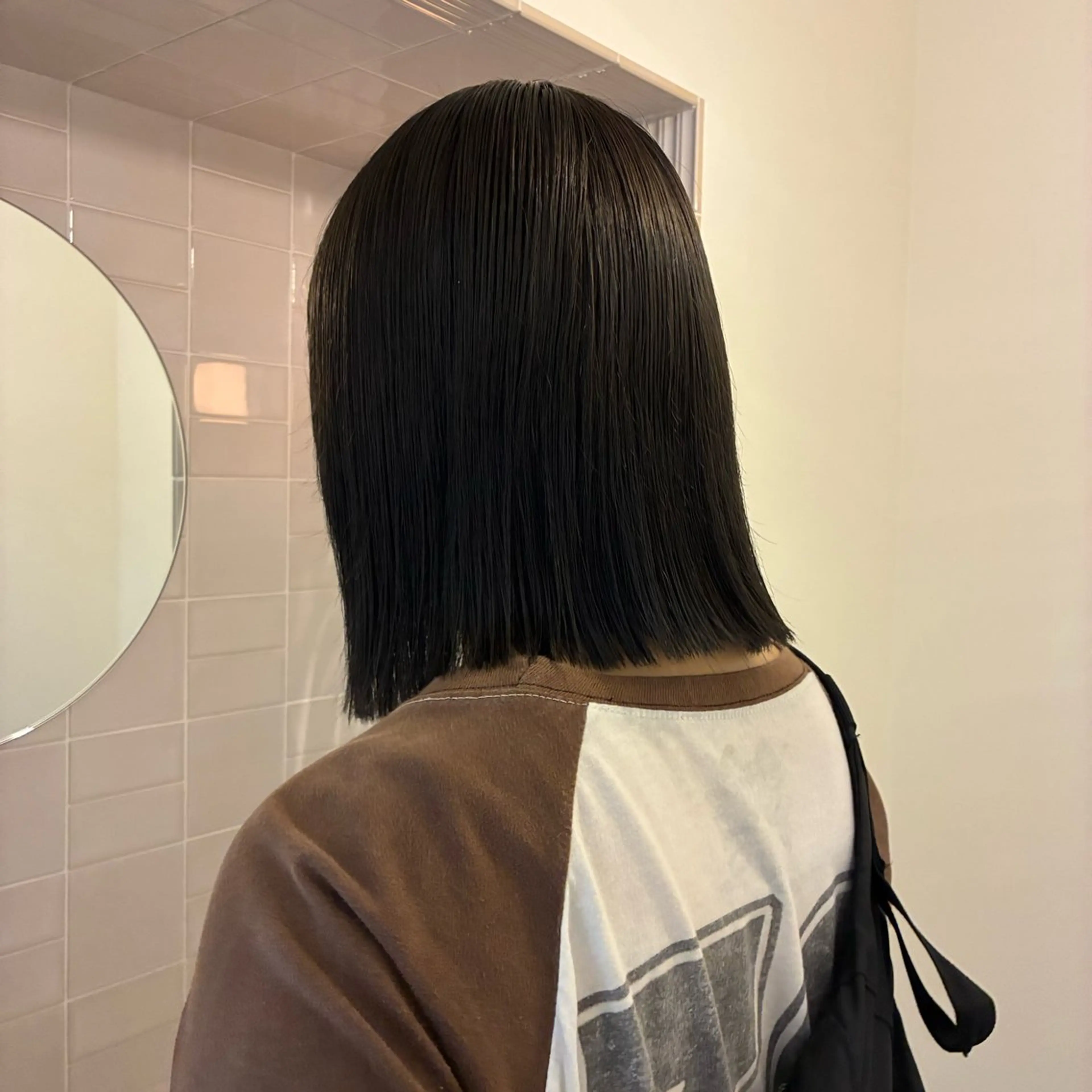 ミディアム 髪質改善 縮毛矯正 安藤 琢真のヘアスタイル