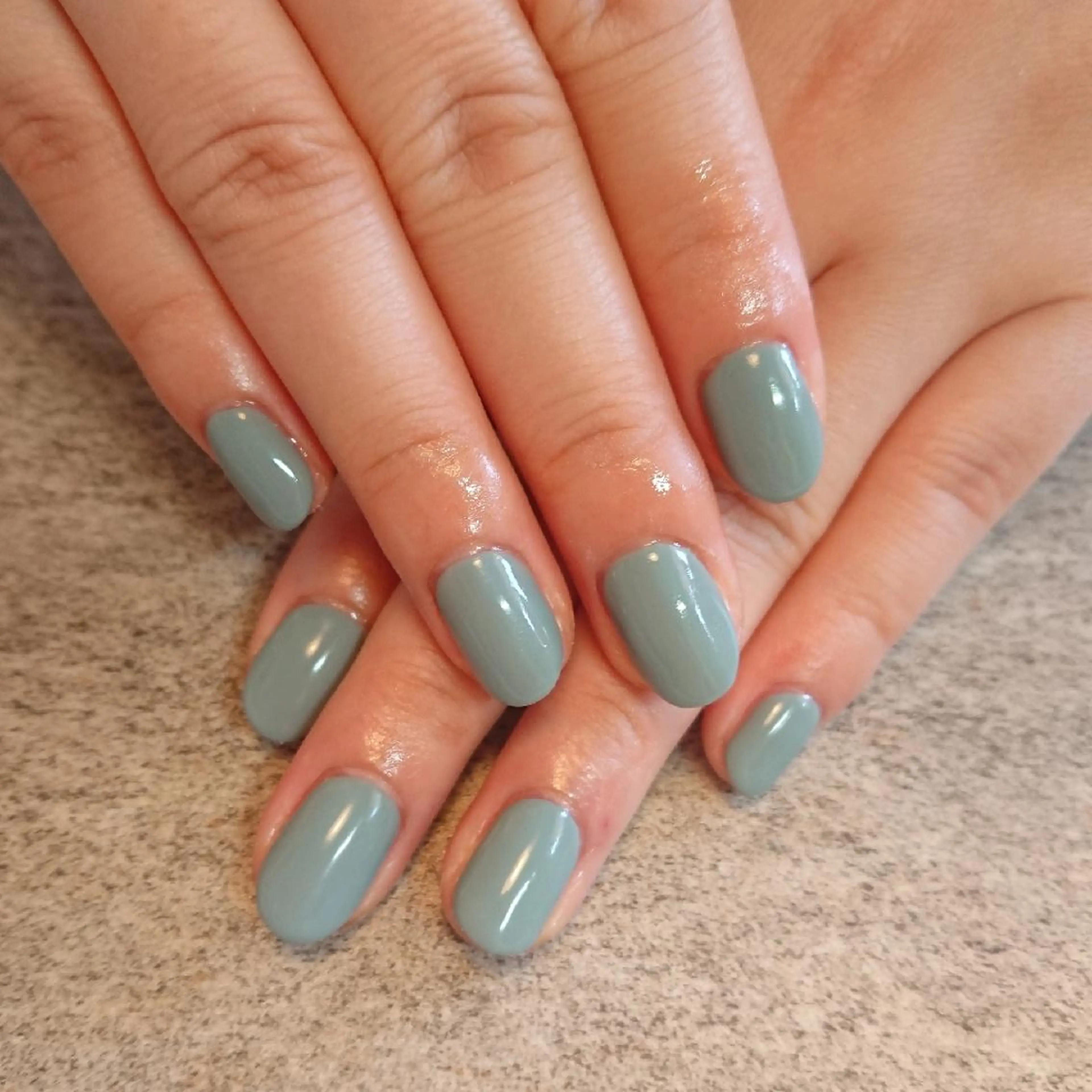 ネイル ワンカラーネイル ジェヌインネイル 河内のネイルデザイン