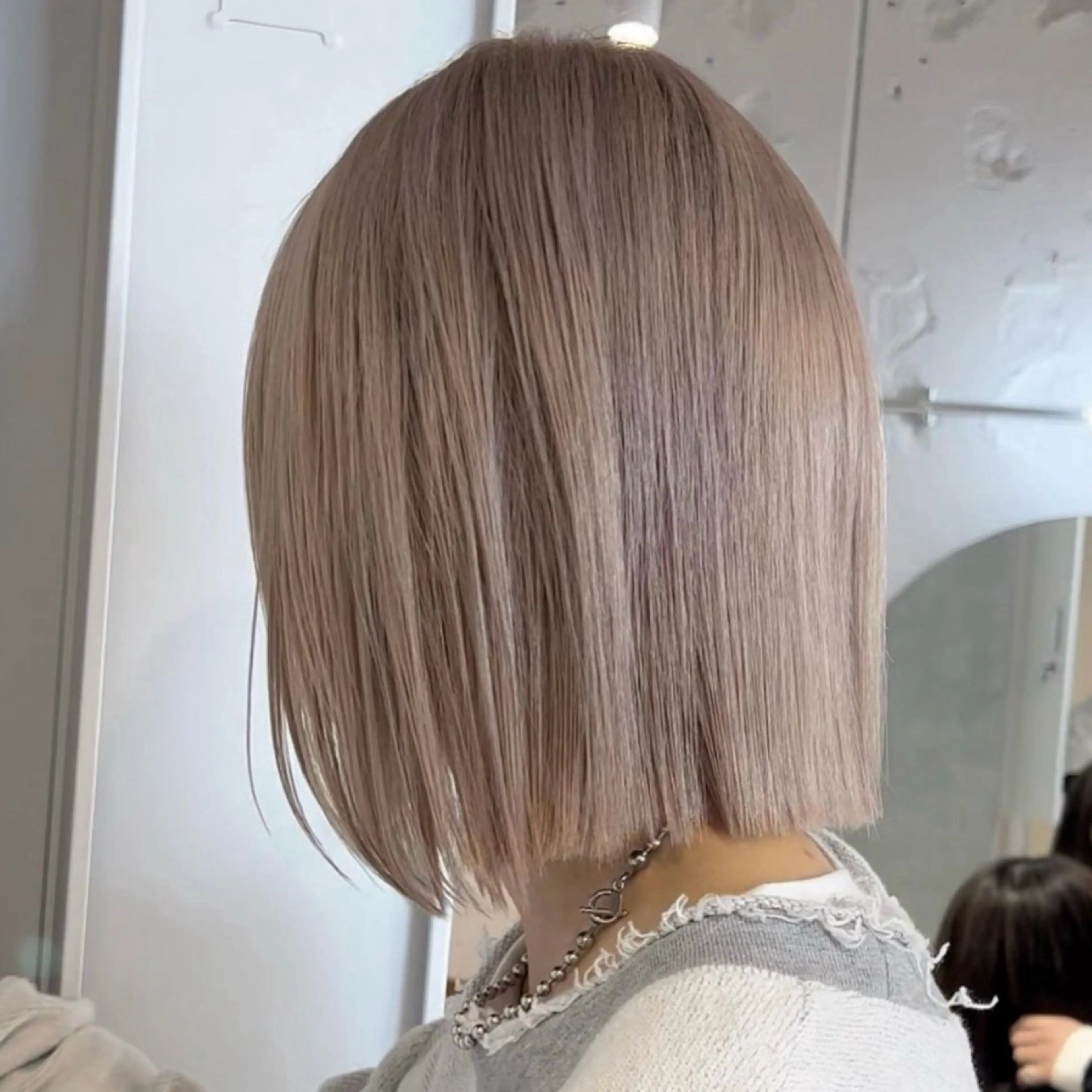 ミディアム カラー カット ヘアカラー トリートメント 🌈山口摩七斗 /レイヤー/ブリーチのヘアスタイル