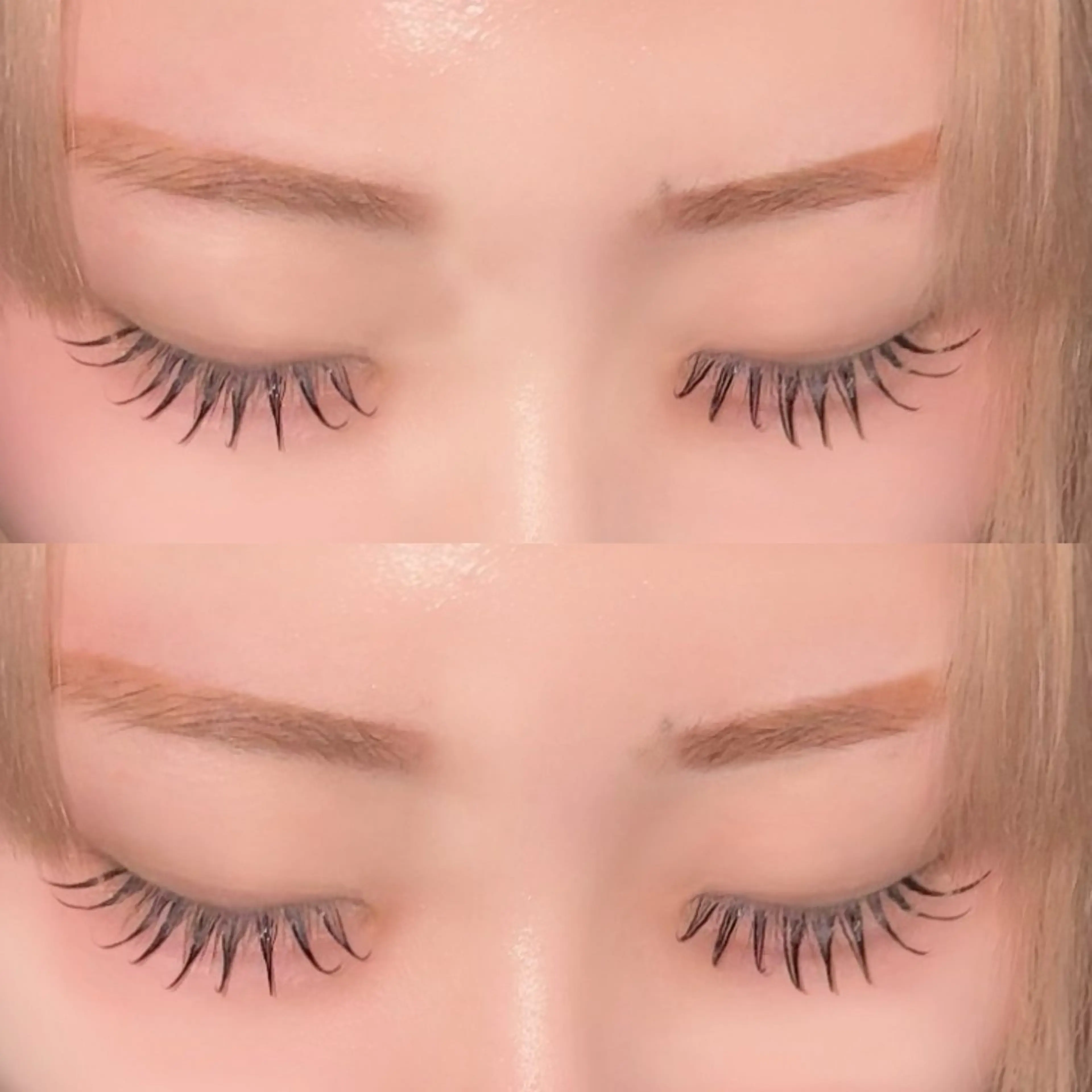 マツエク・マツパ 束感まつ毛 Cカール B☆STAR ゆいのマツエク・マツパデザイン