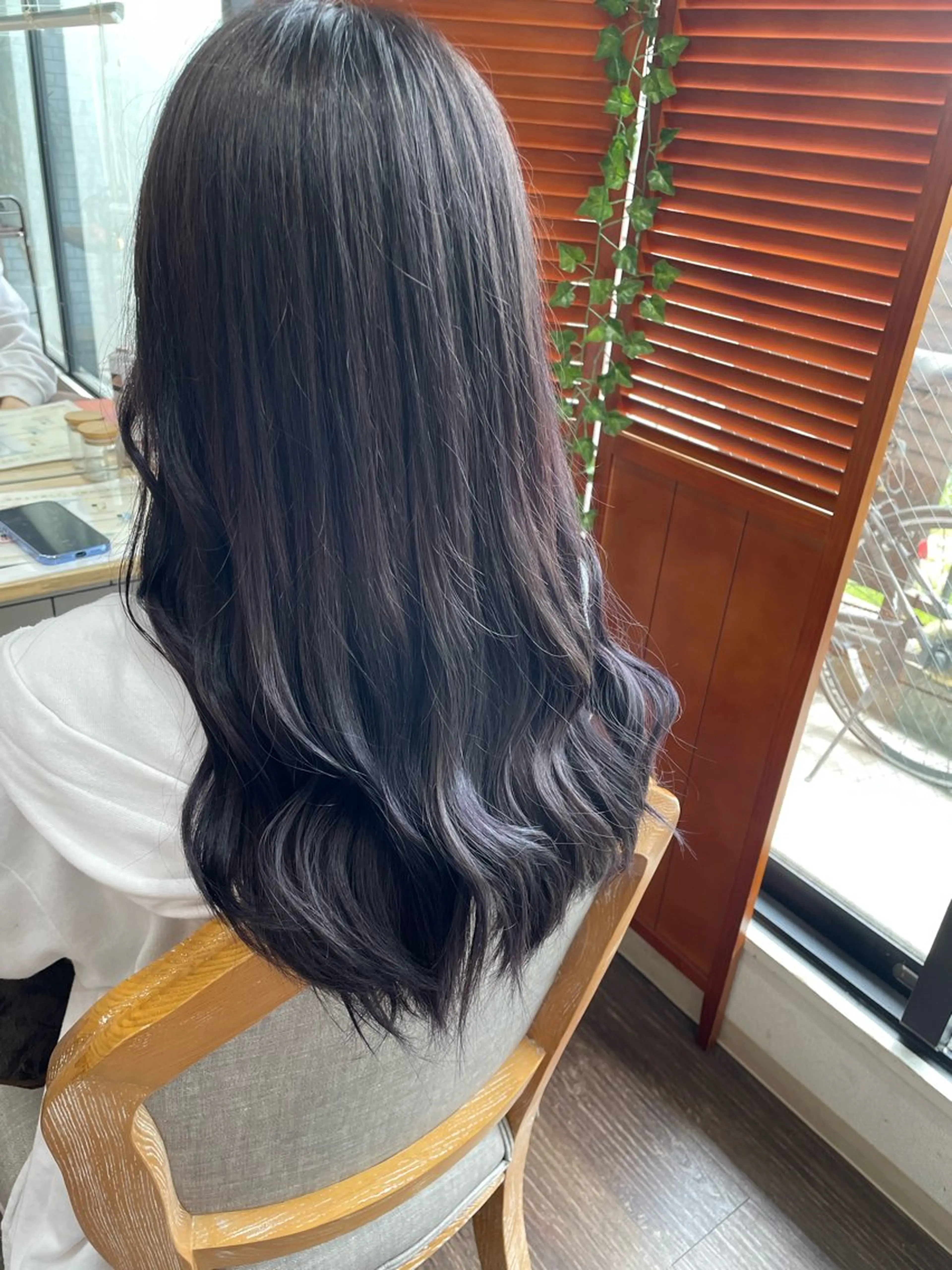 ロング カラー グラデーションカラー グレージュ 髪質改善カラー💛 NANOHAのヘアスタイル
