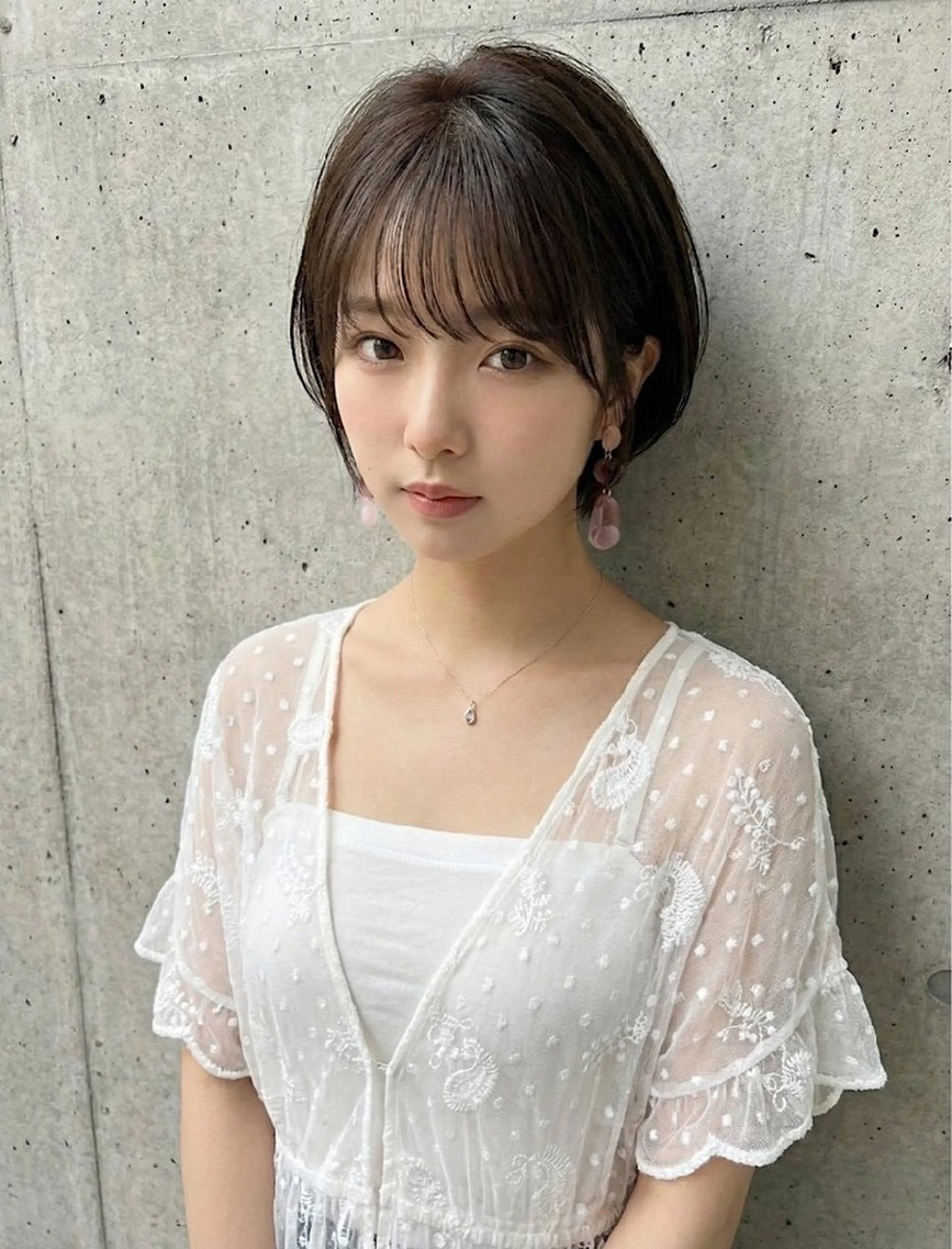 ショート カット トリートメント piLLon 心斎橋のヘアスタイル