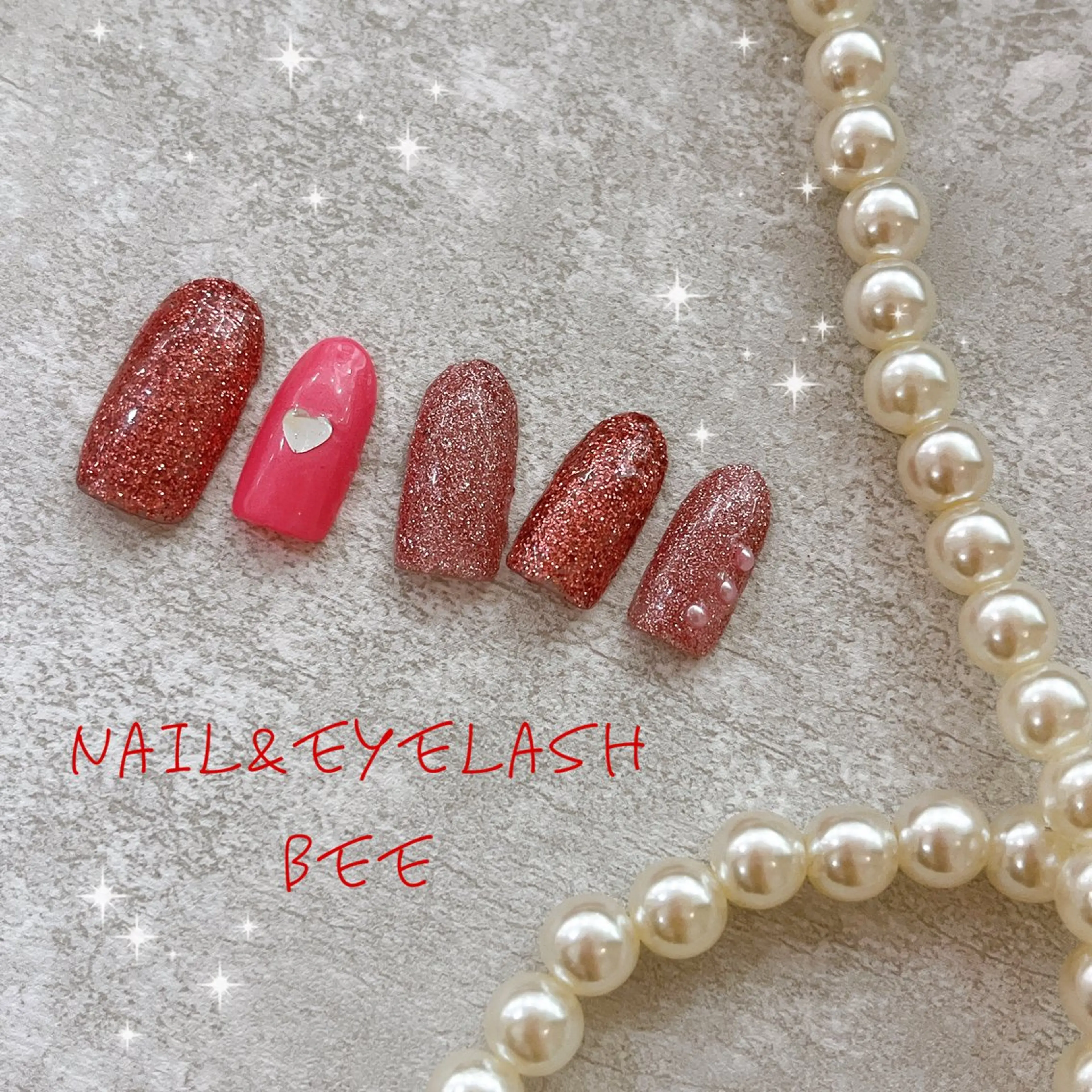 ネイル NailBee銀座店 🤎Akaのネイルデザイン