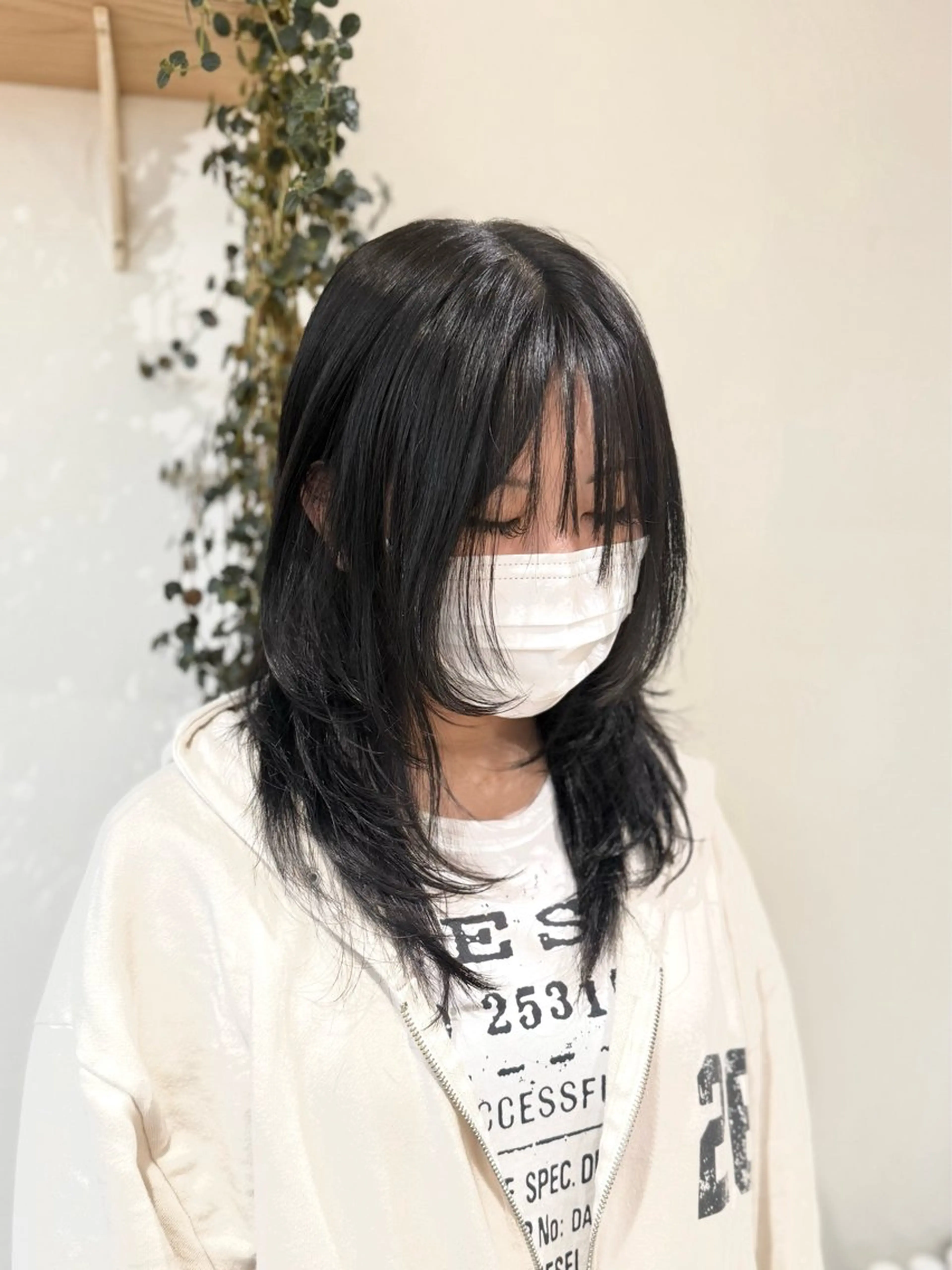 セミロング カット ヘアカラー トリートメント モテhair♡.* ﾏﾂｴｸ/さくら🍨のマツエク・マツパデザイン