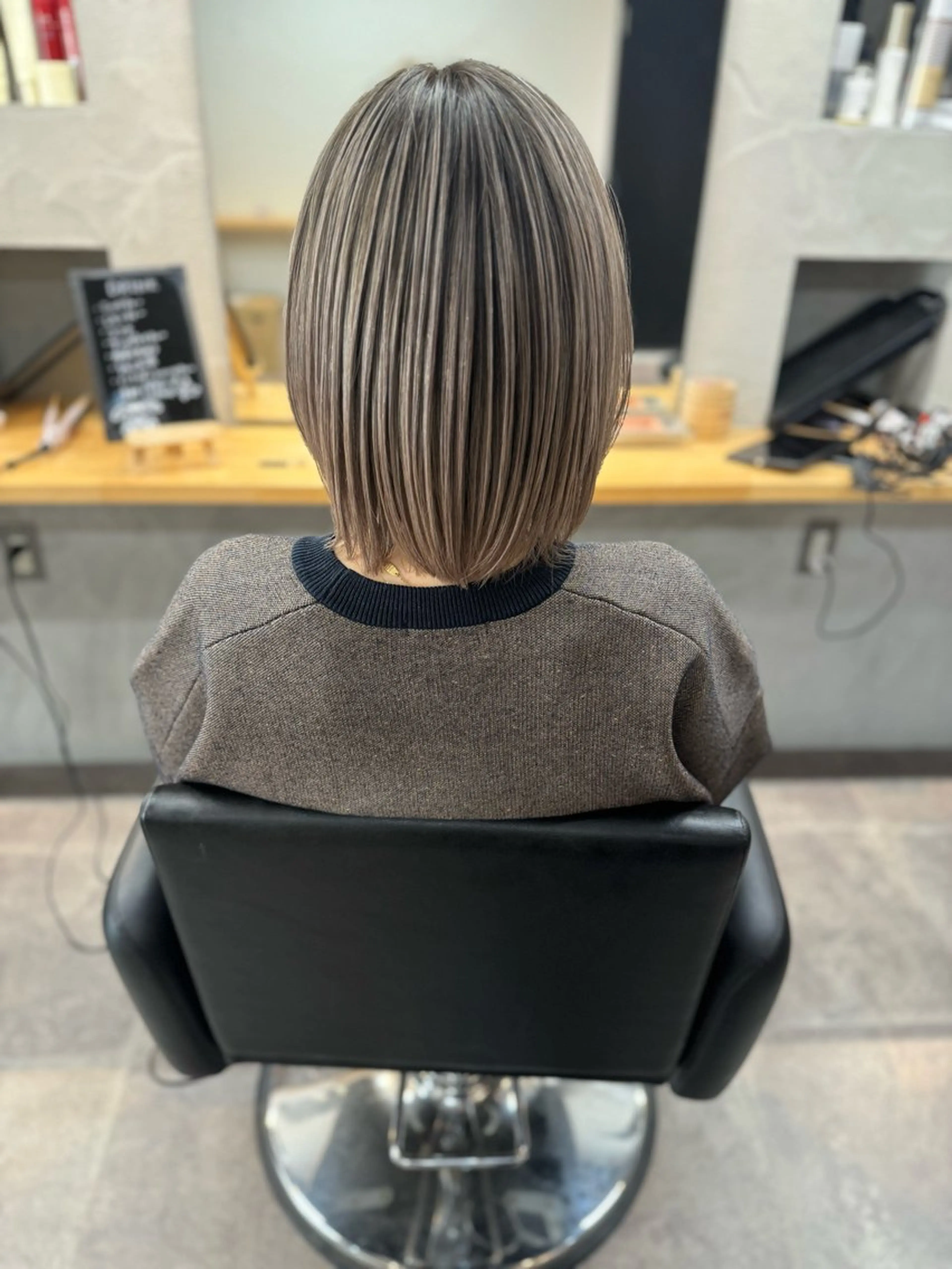 ミディアム カラー timmy所属・サクマ リョウジのヘアスタイル