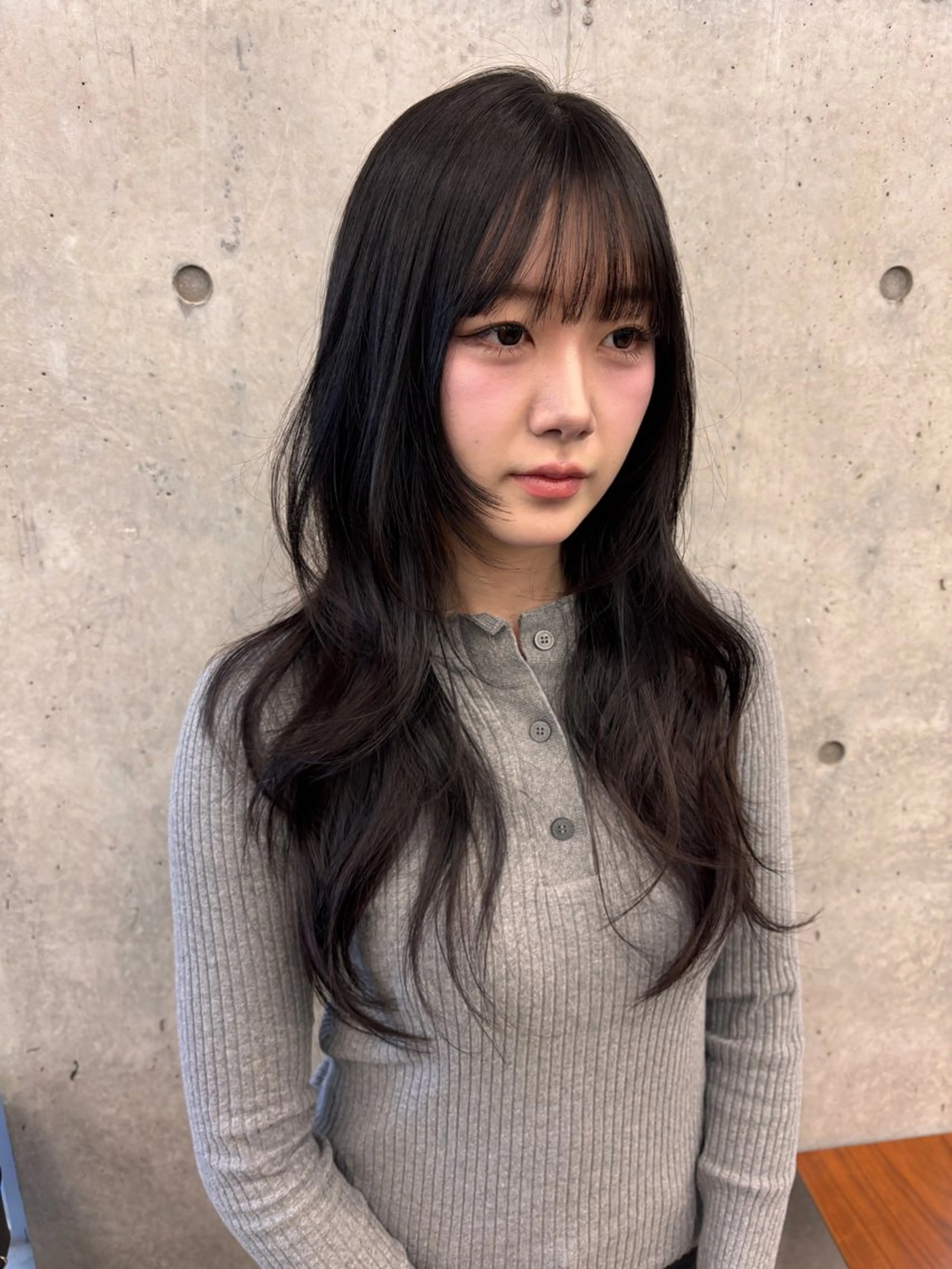 ロング カラー yuuna/ ハッシュカット🎀のヘアスタイル