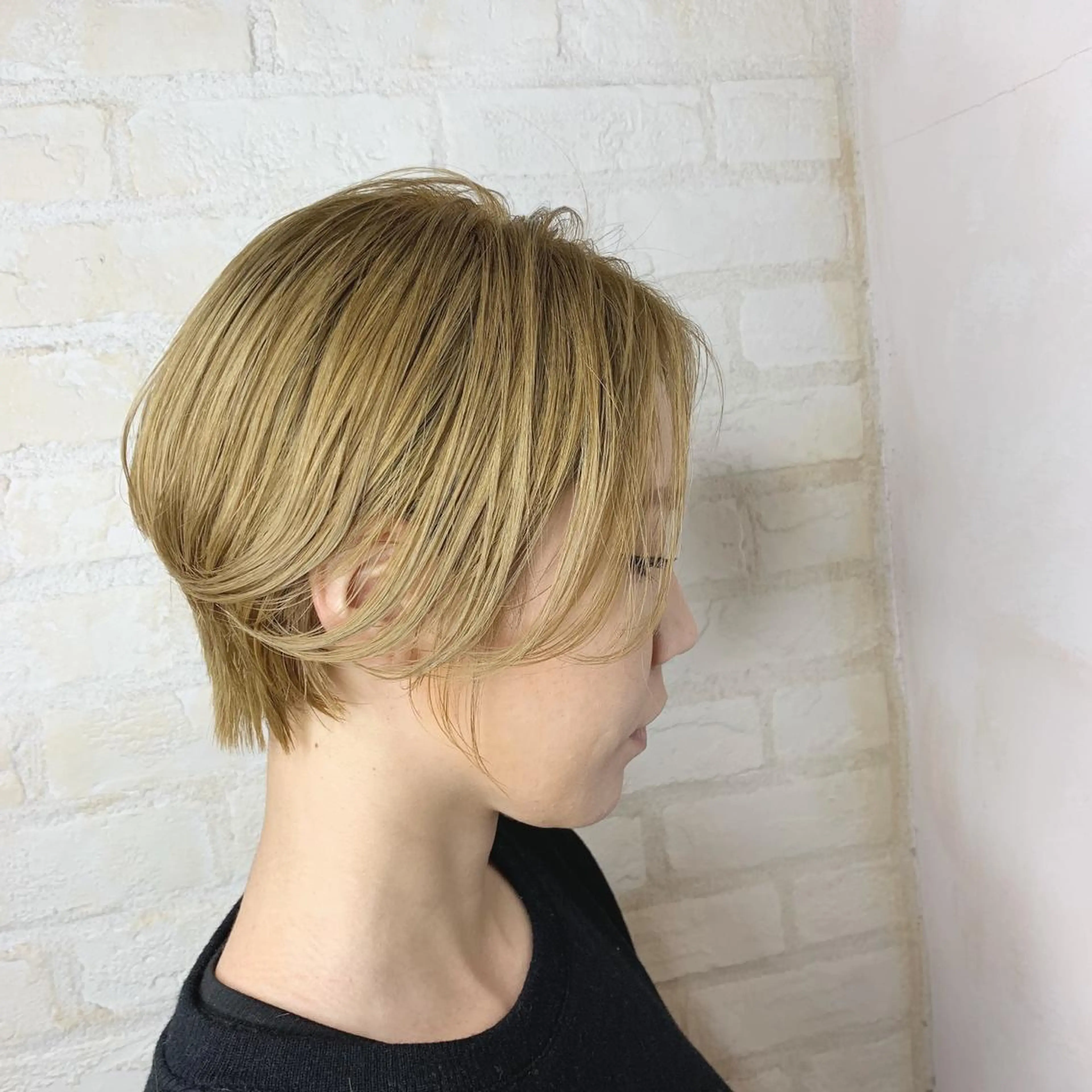 ショート カット ヘアカラー トリートメント 🍋似合わせ✖️ ショートヘア🍋早田のヘアスタイル