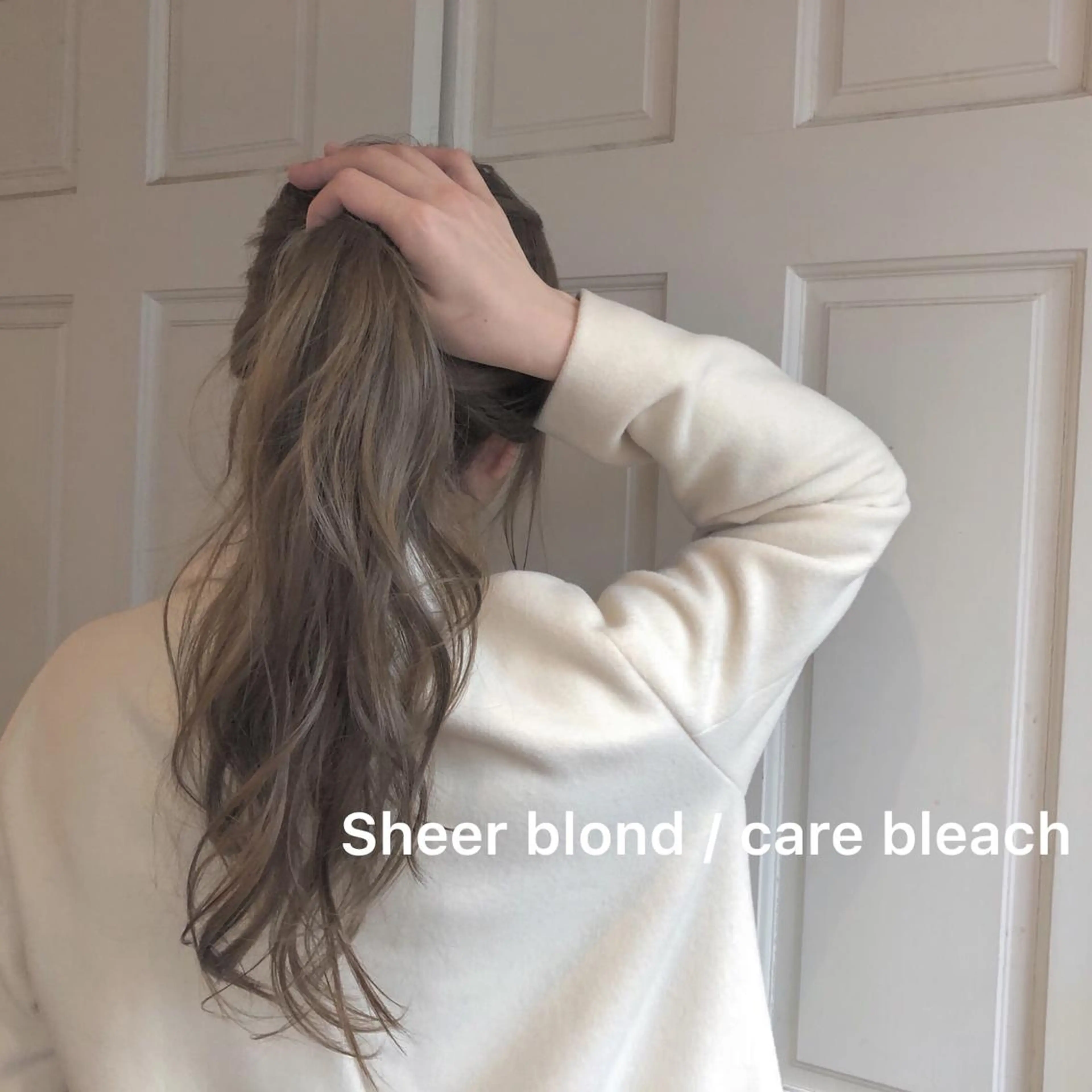 セミロング ヘアカラー 🌸ハイトーン 新田　廉 🌸のヘアスタイル