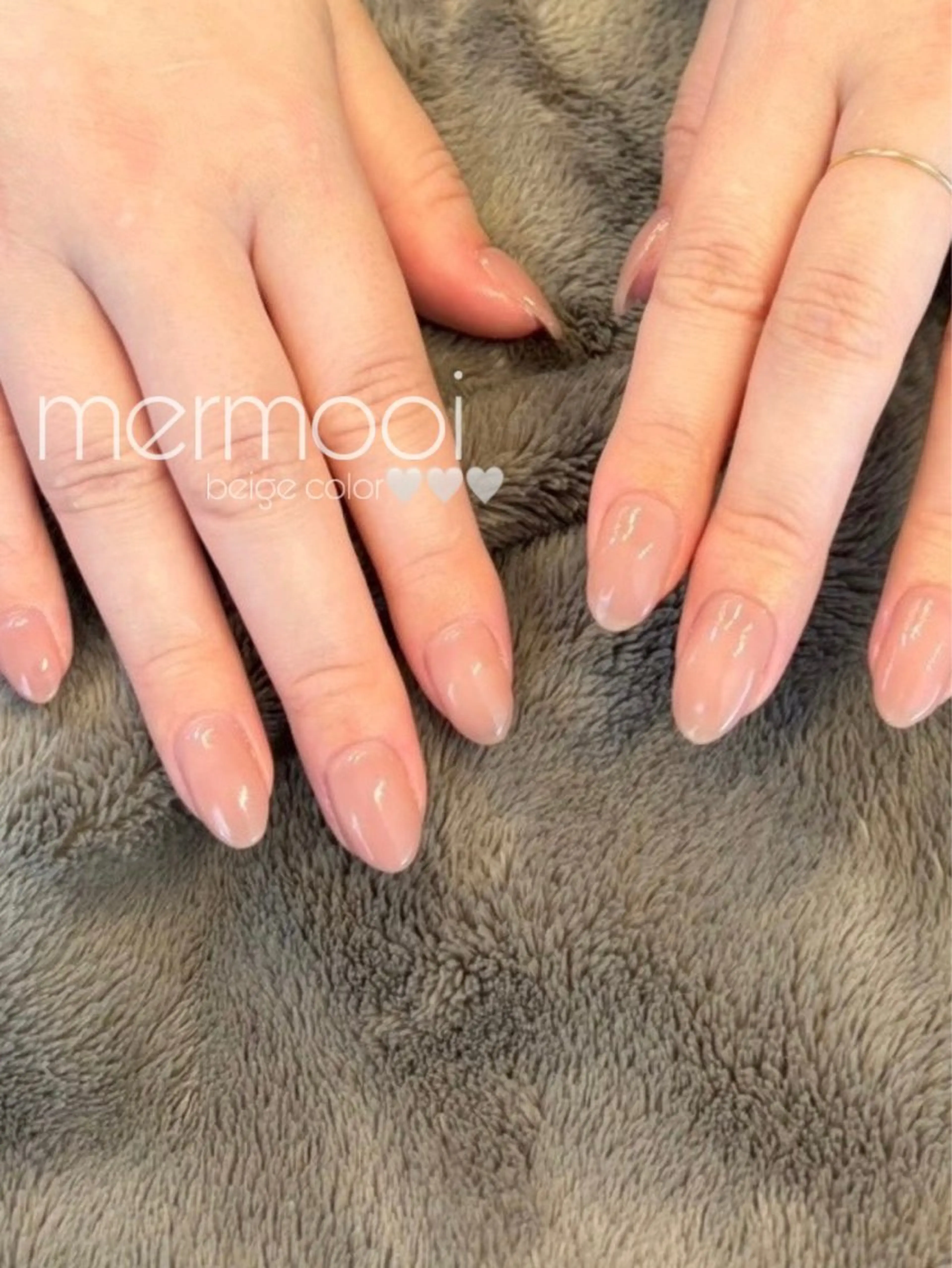 ネイル ワンカラーネイル ハンドネイル melumooi nailのネイルデザイン