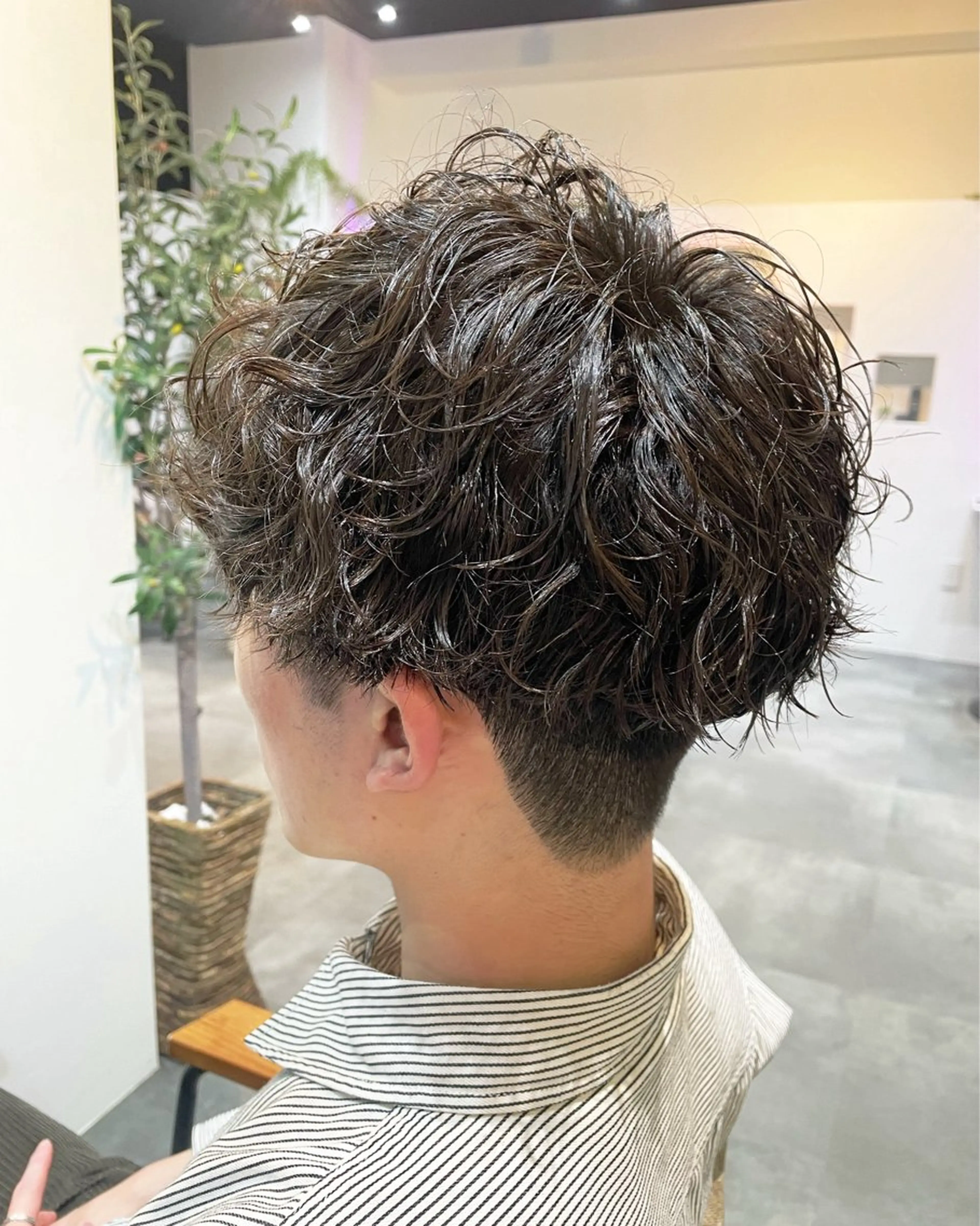 パーマ メンズ メンズパーマ スパイラルパーマ 似合わせスタイル🪮 🌿まなべさとみ🌿のヘアスタイル