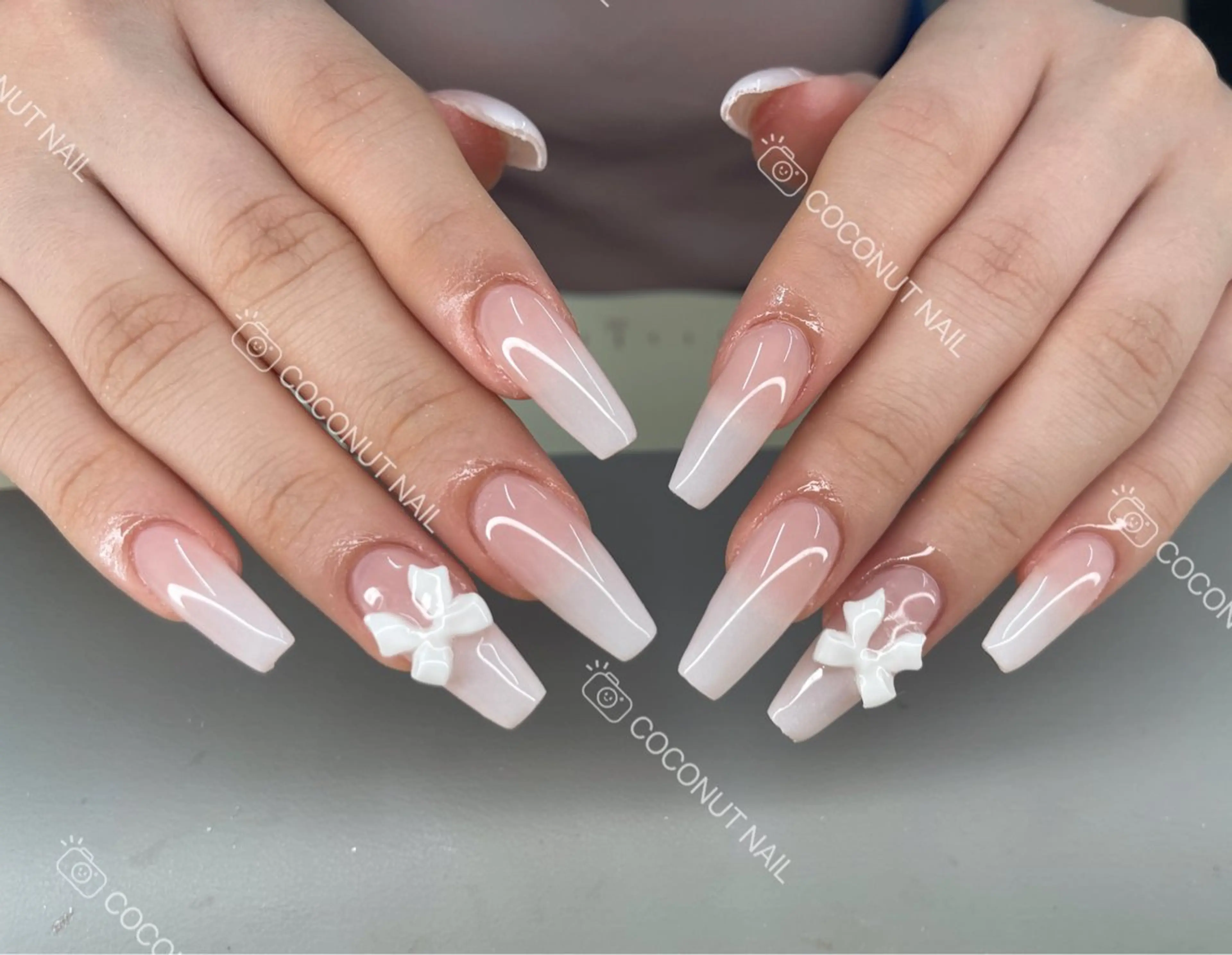 ネイル ハンドネイル 神田 ココナッツのネイルデザイン
