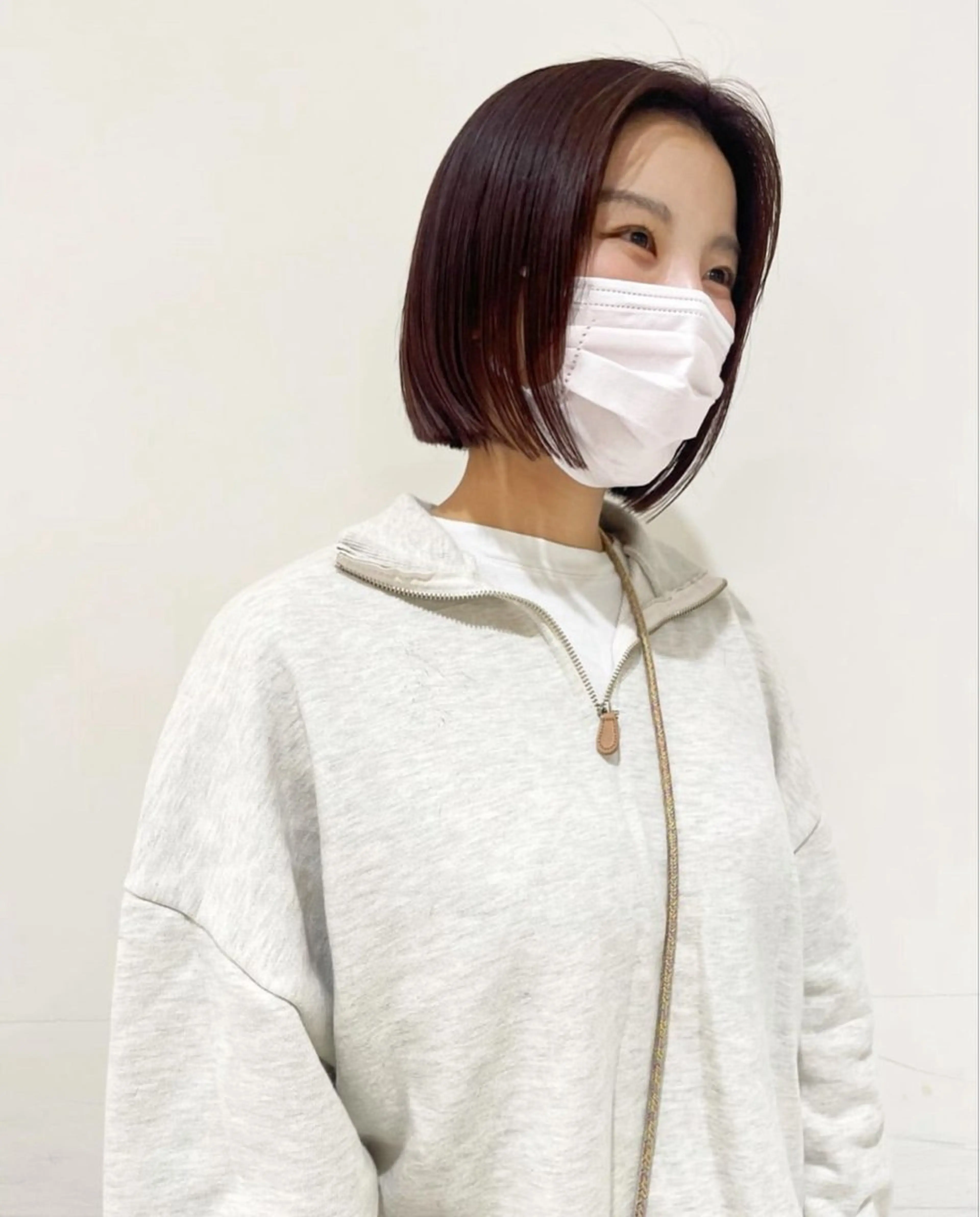 ショート ヘアカラー ハイトーン/ 髪質改善/ヒロタリカのヘアスタイル