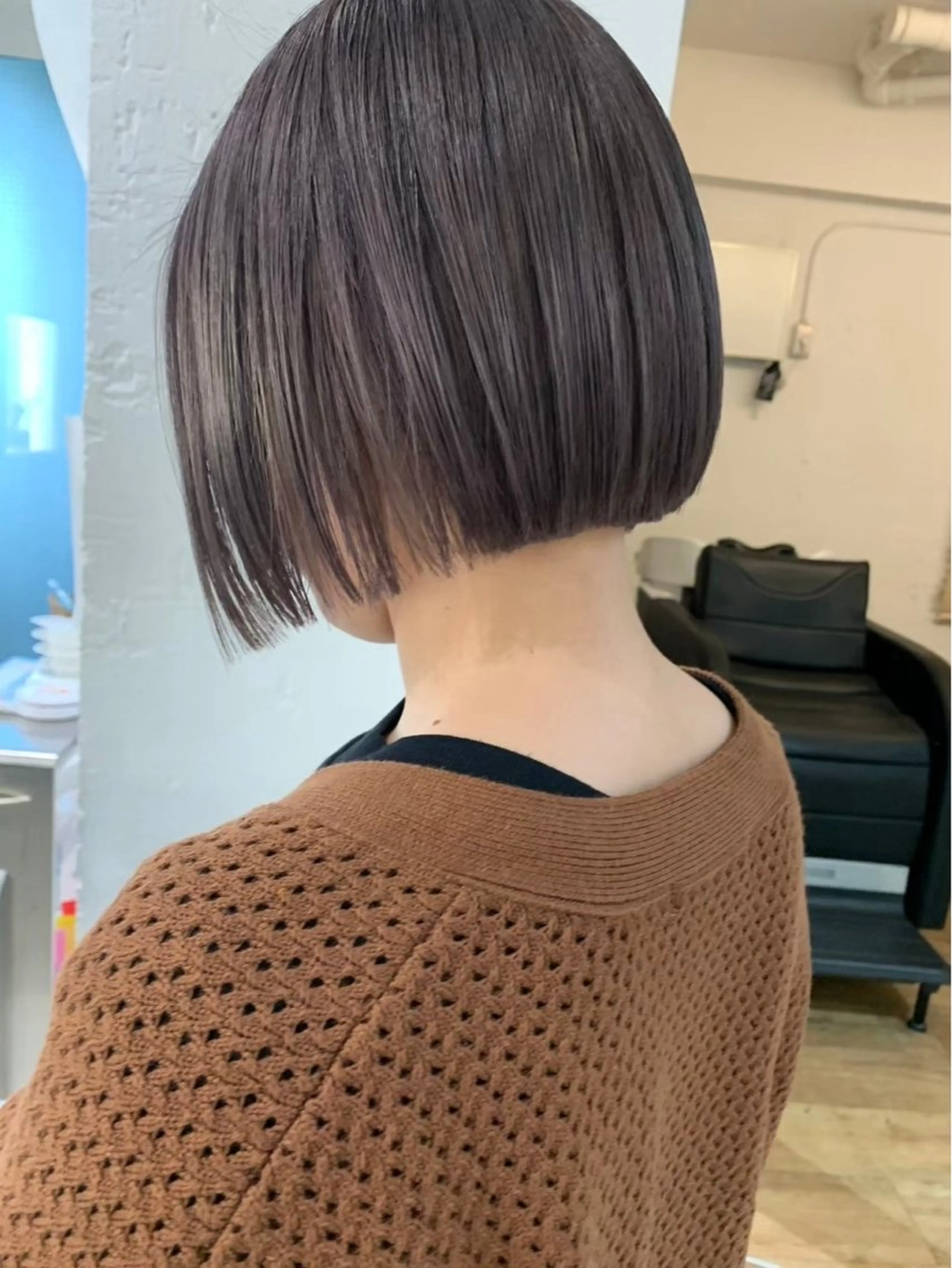 カット りな/ボブ /ダブルカラーのヘアスタイル