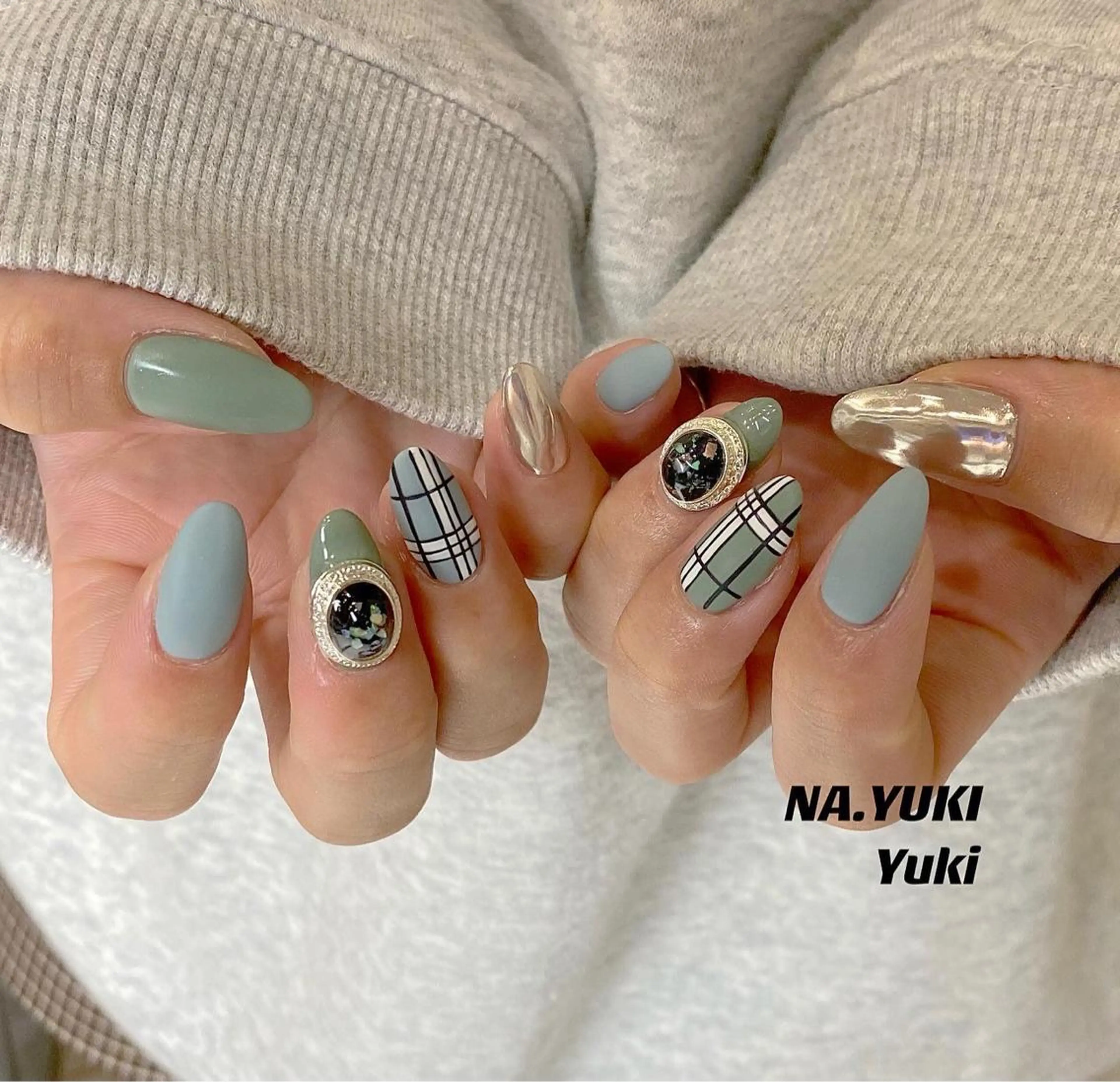 ネイル ハンドネイル ハンドケア ナユキNA.YUKI 池袋店のネイルデザイン