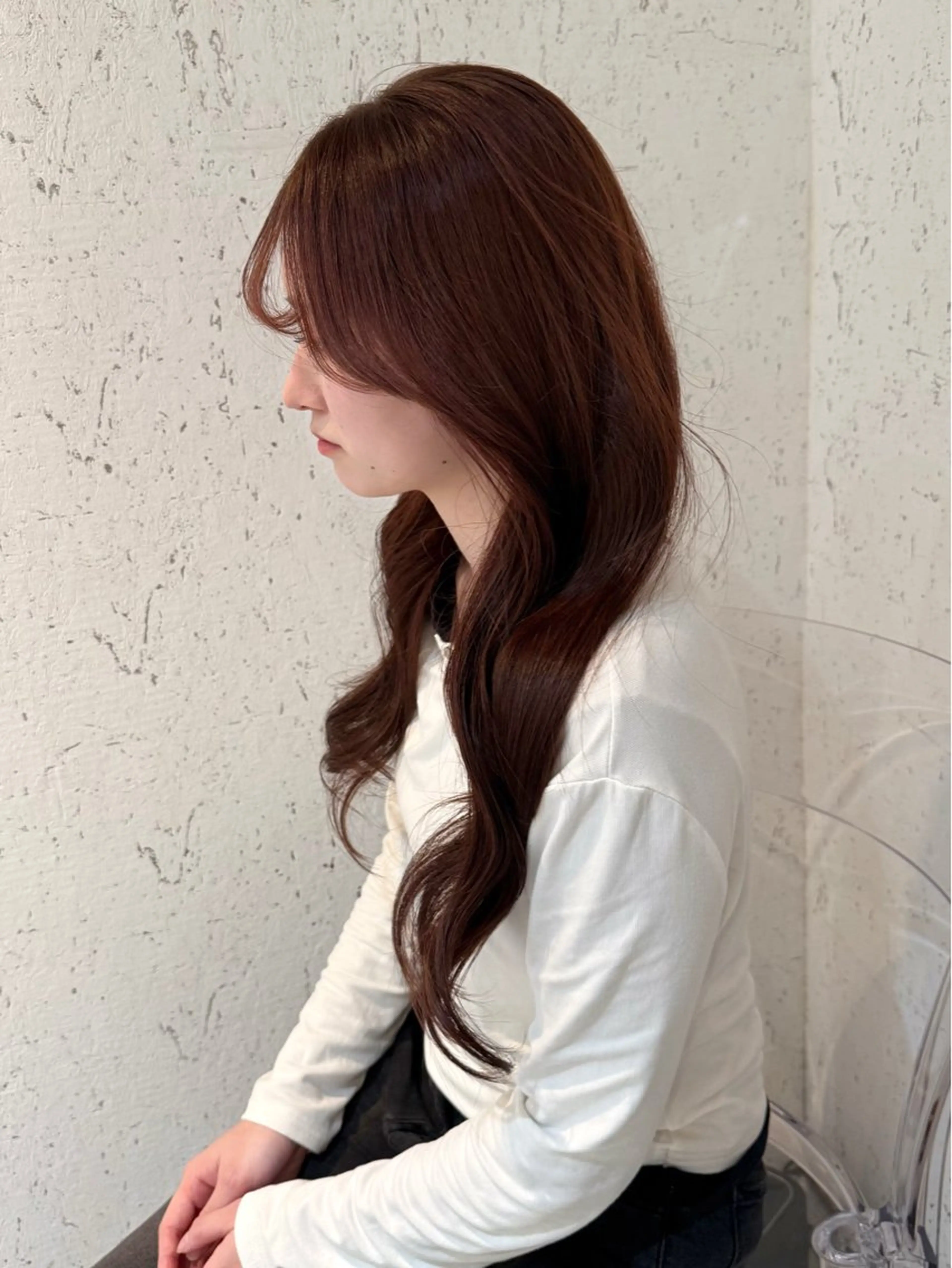 ロング カラー カット ヘアカラー トリートメント mai / linoah˚✧のヘアスタイル