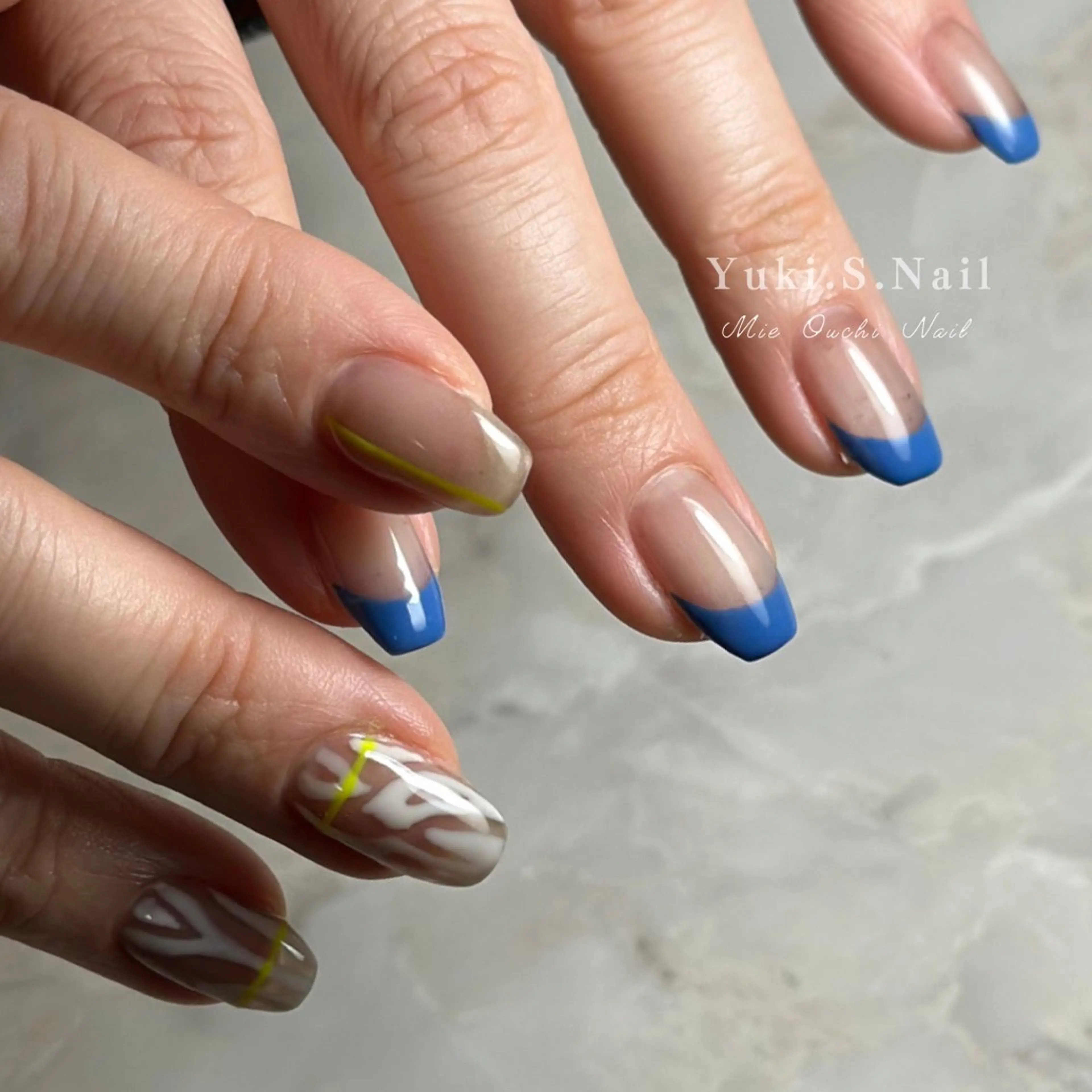 ロング ハンドネイル Yuki S.Nailのネイルデザイン