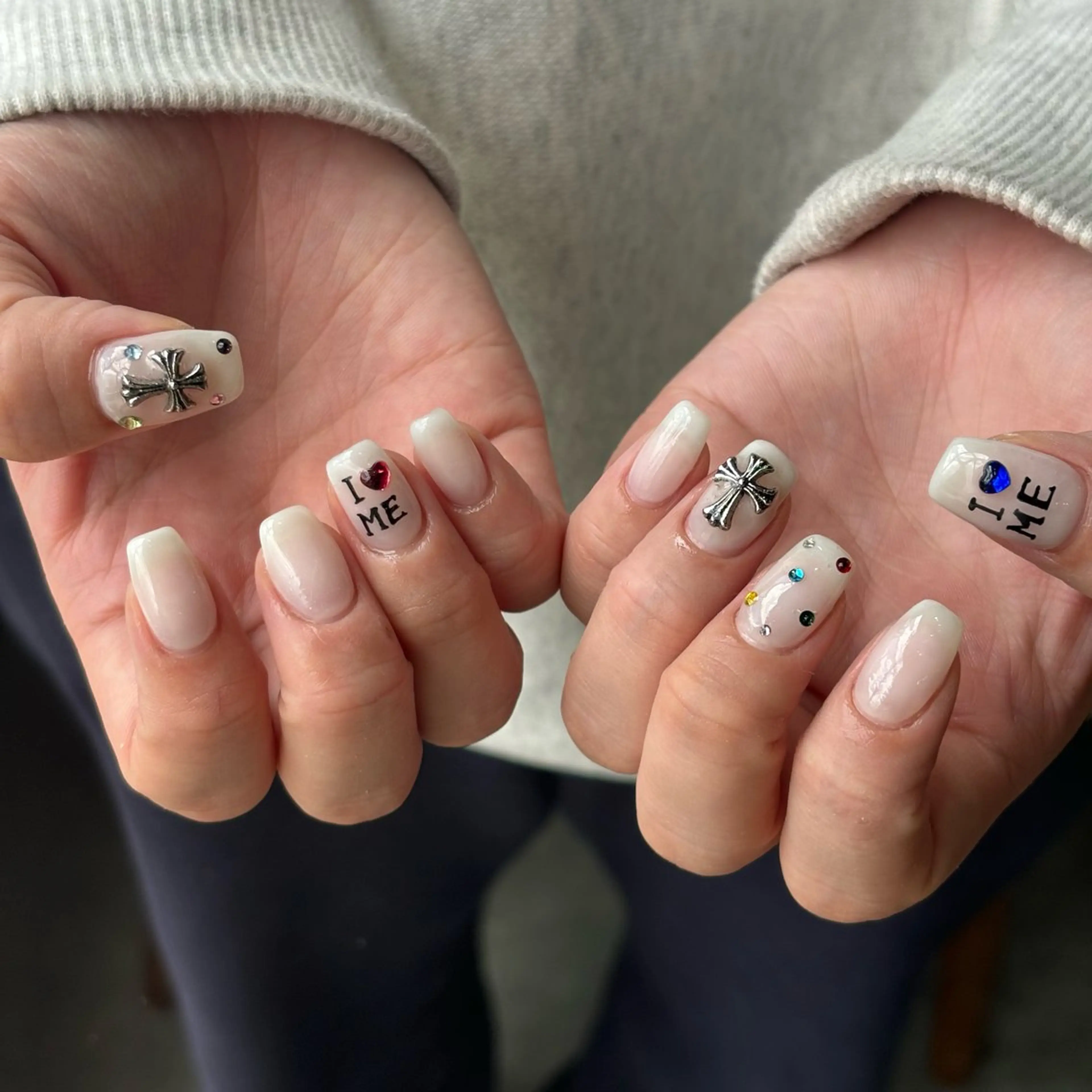 ネイル シンプルネイル SOL　nail イマナカのネイルデザイン