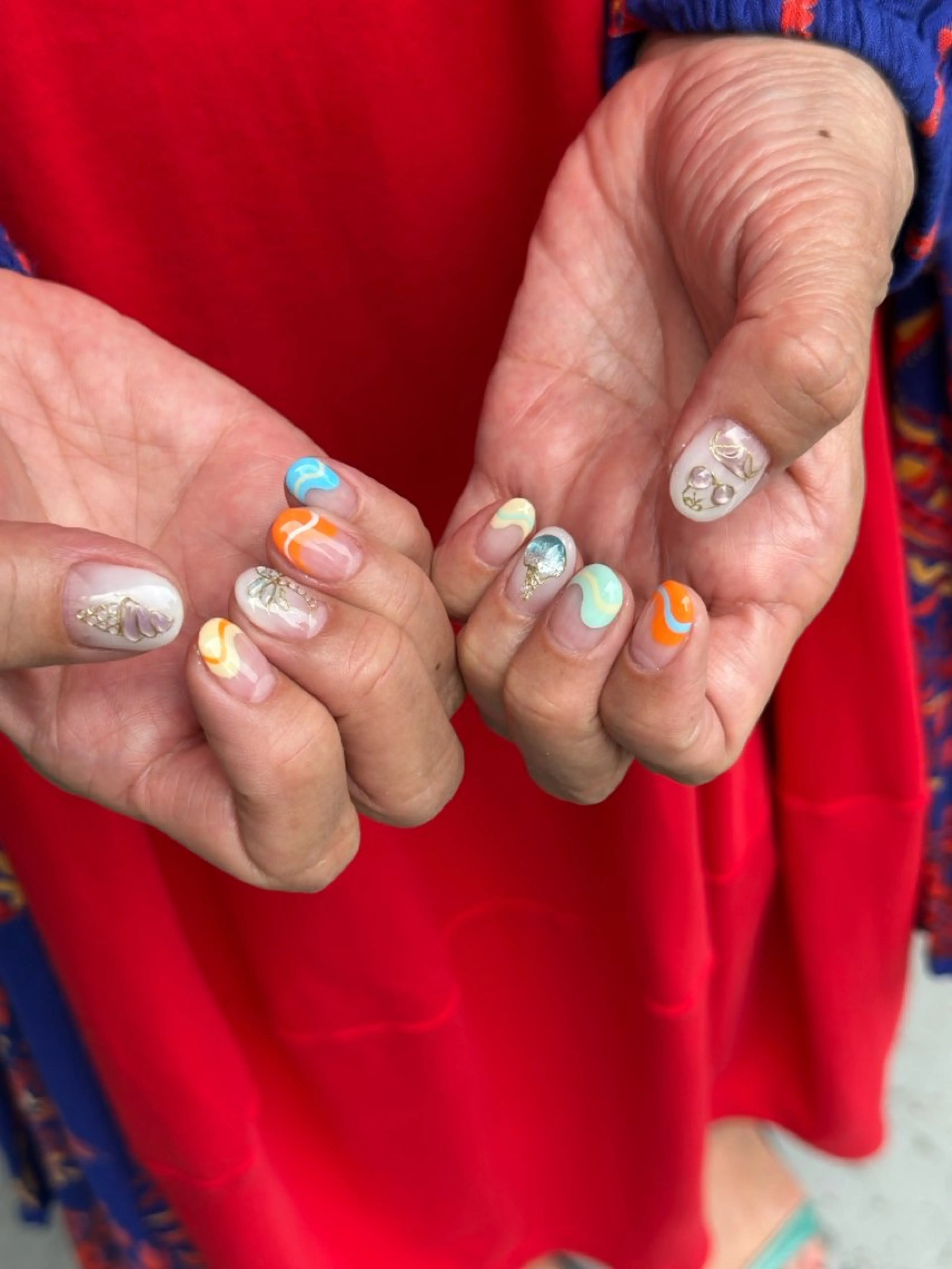 ネイル ハンドネイル nailsalon ∞ ﾐｶﾅﾙ ∞のネイルデザイン