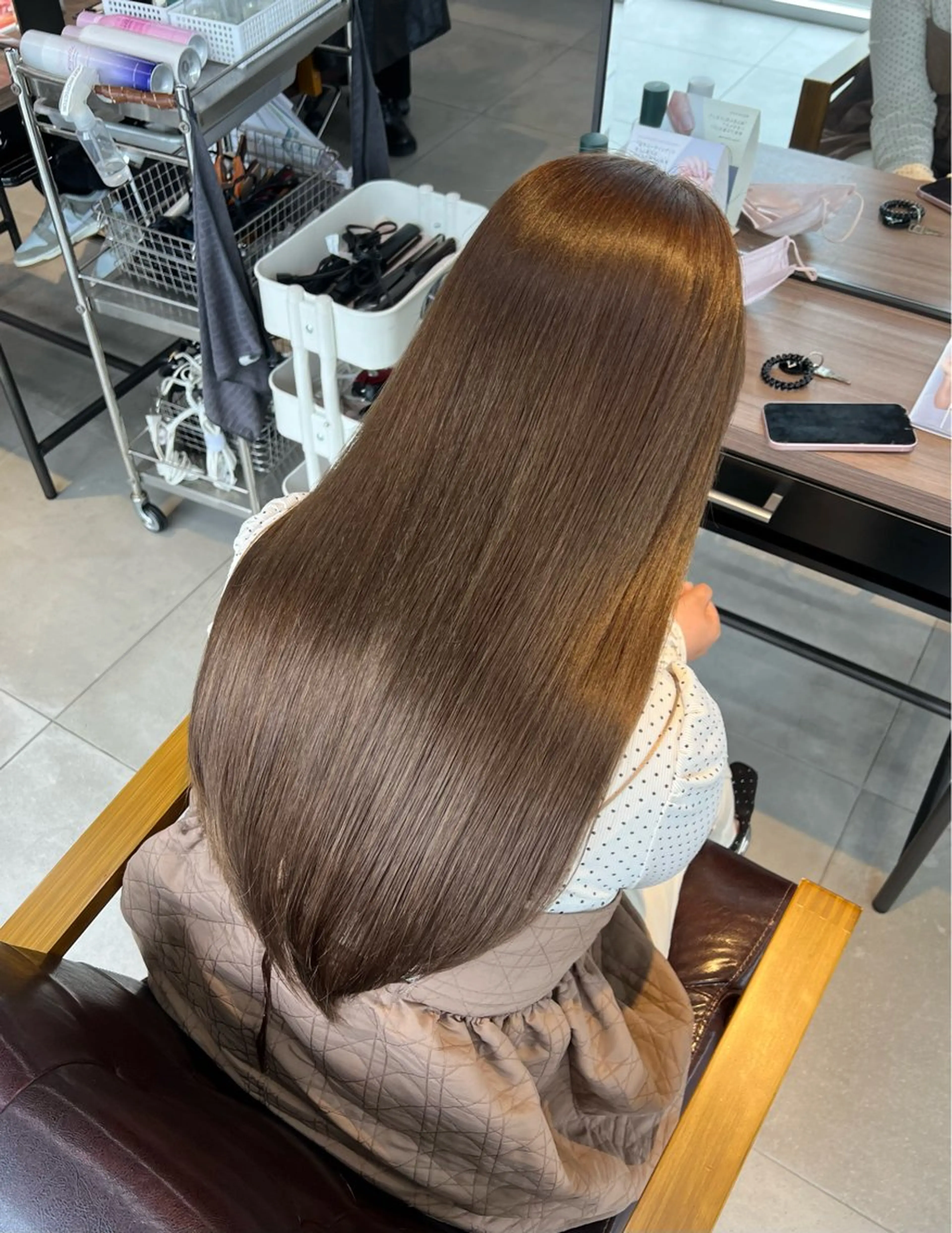 ロング ヘアカラー Kako🫧⭐️ アシスタント/モデルのヘアスタイル