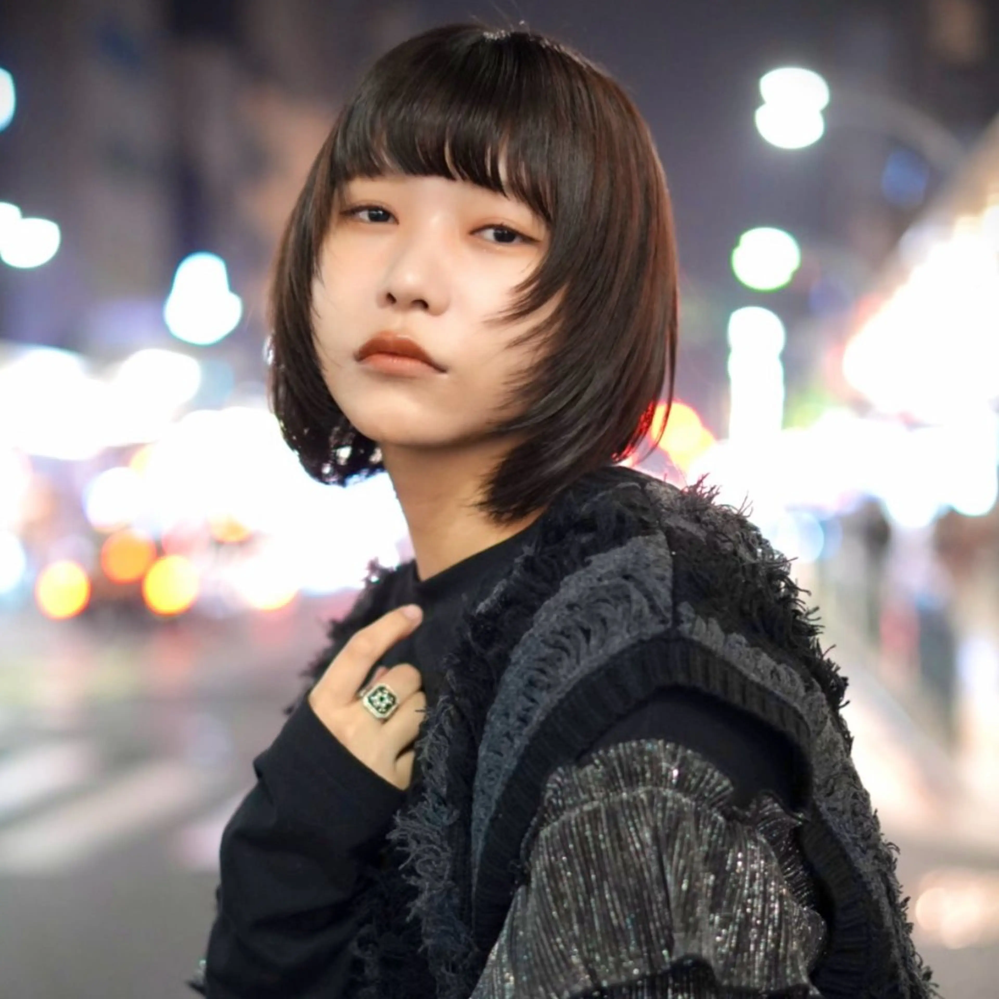 ショート カラー カット ヘアカラー トリートメント 【nui 茨木】 清水優のヘアスタイル