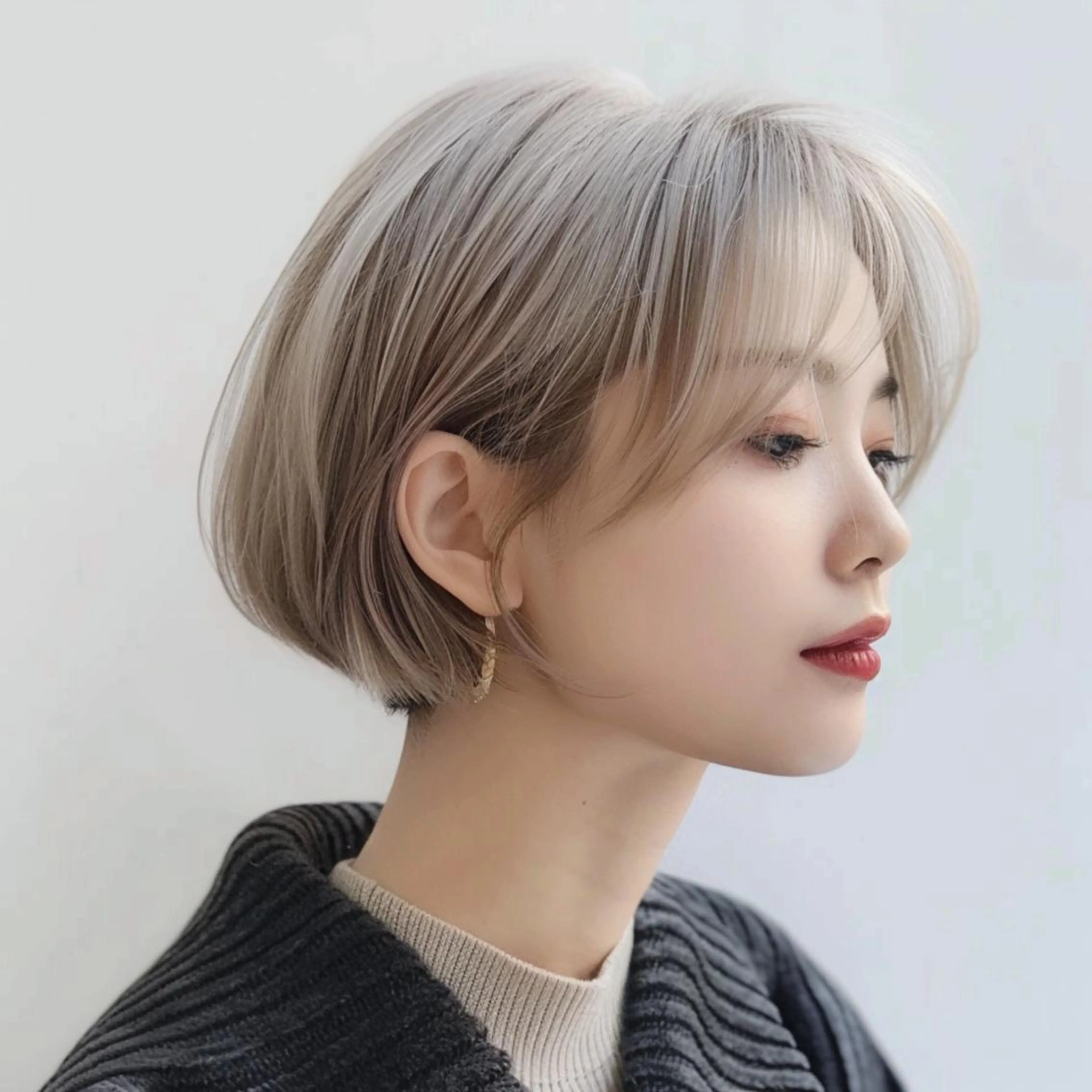 ☀️《朝活ママ応援プラン》似合わせカット＋白髪染め・白髪ぼかしカラー＋うる艶TR【リピーター＋2200】の写真