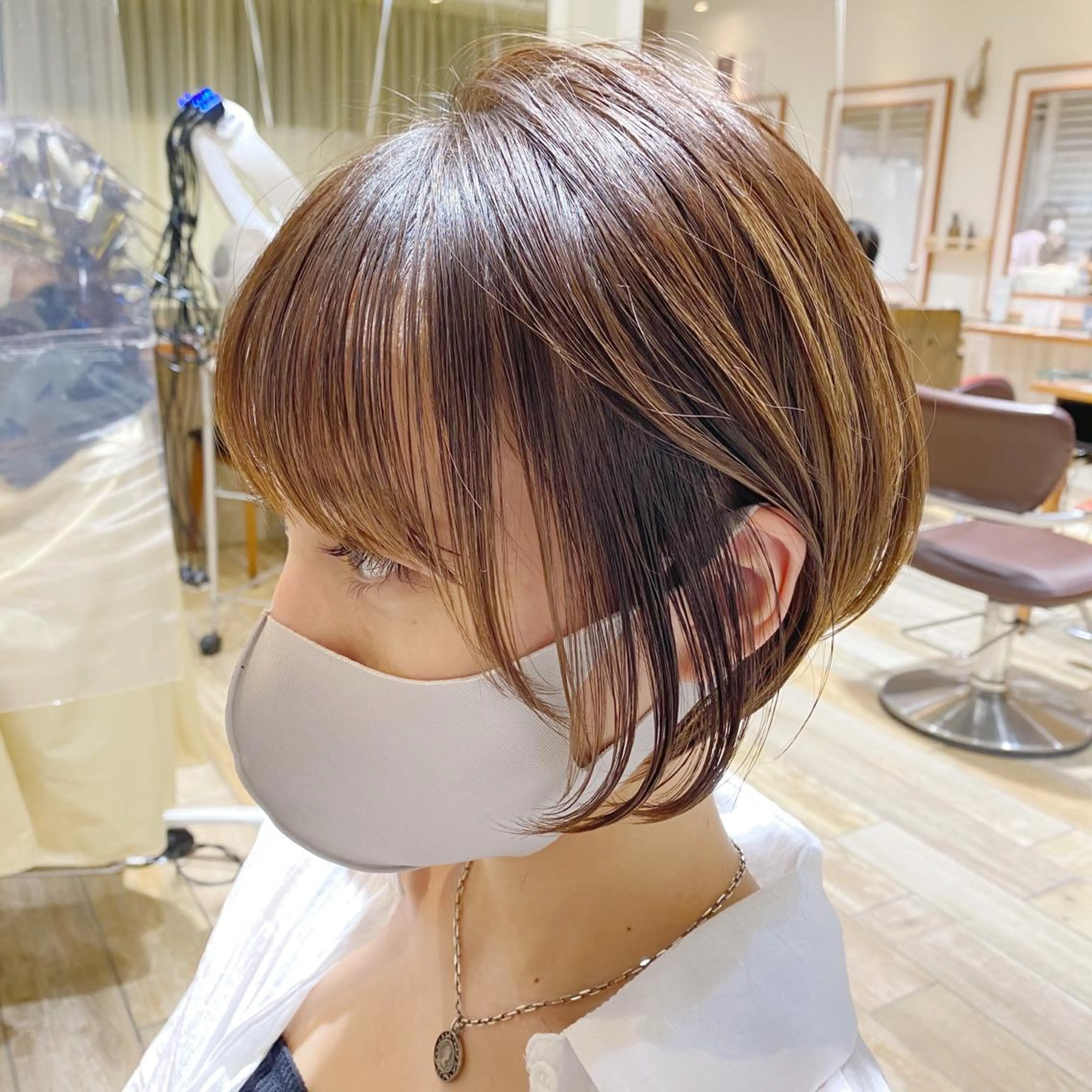 ショート ショートヘア カット ヘアカラー トリートメント パーソナルカラー骨格 顔タイプ 小幡のその他イメージ