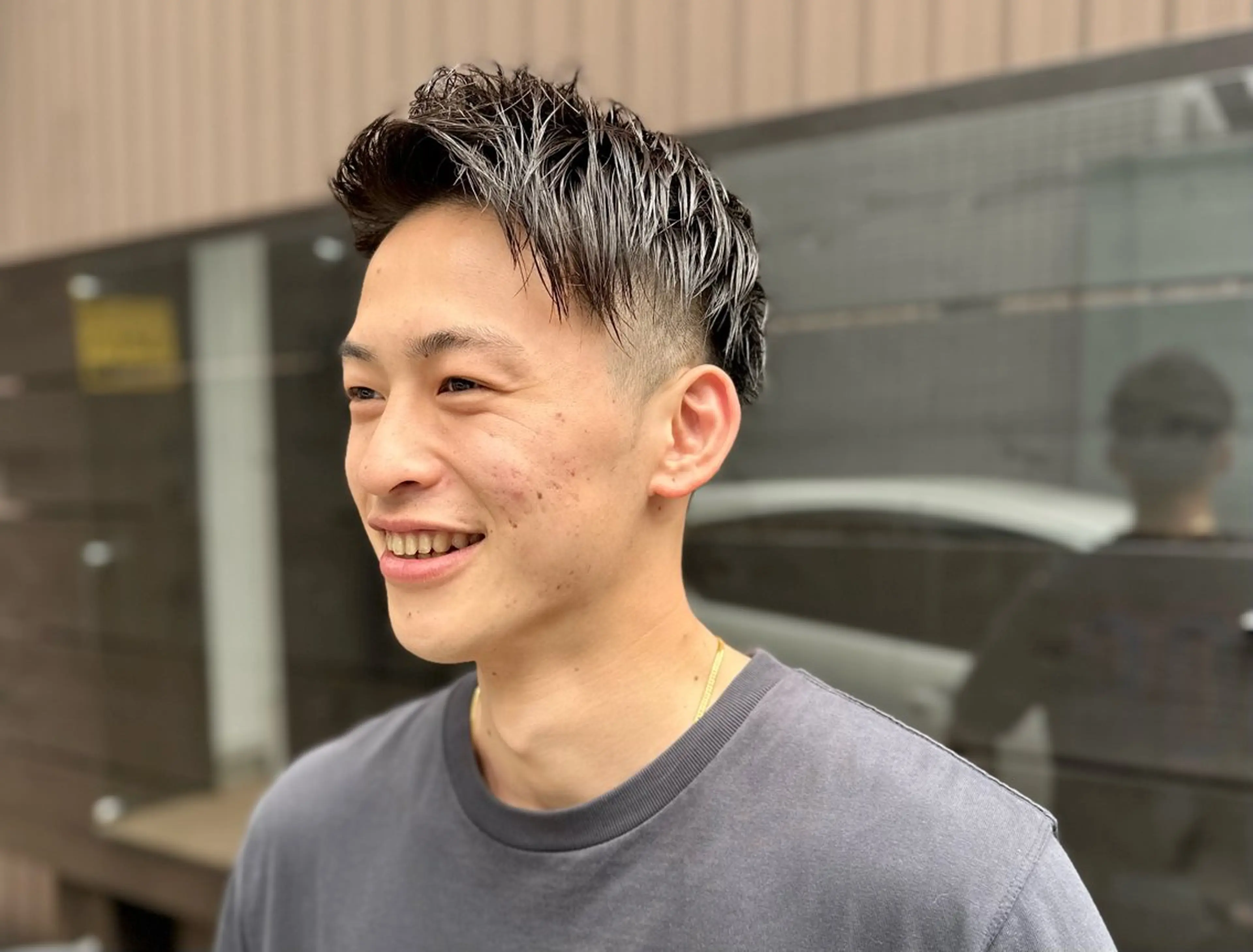 ショート メンズ カット パーマPrivate SalonNoa名駅のヘアスタイル