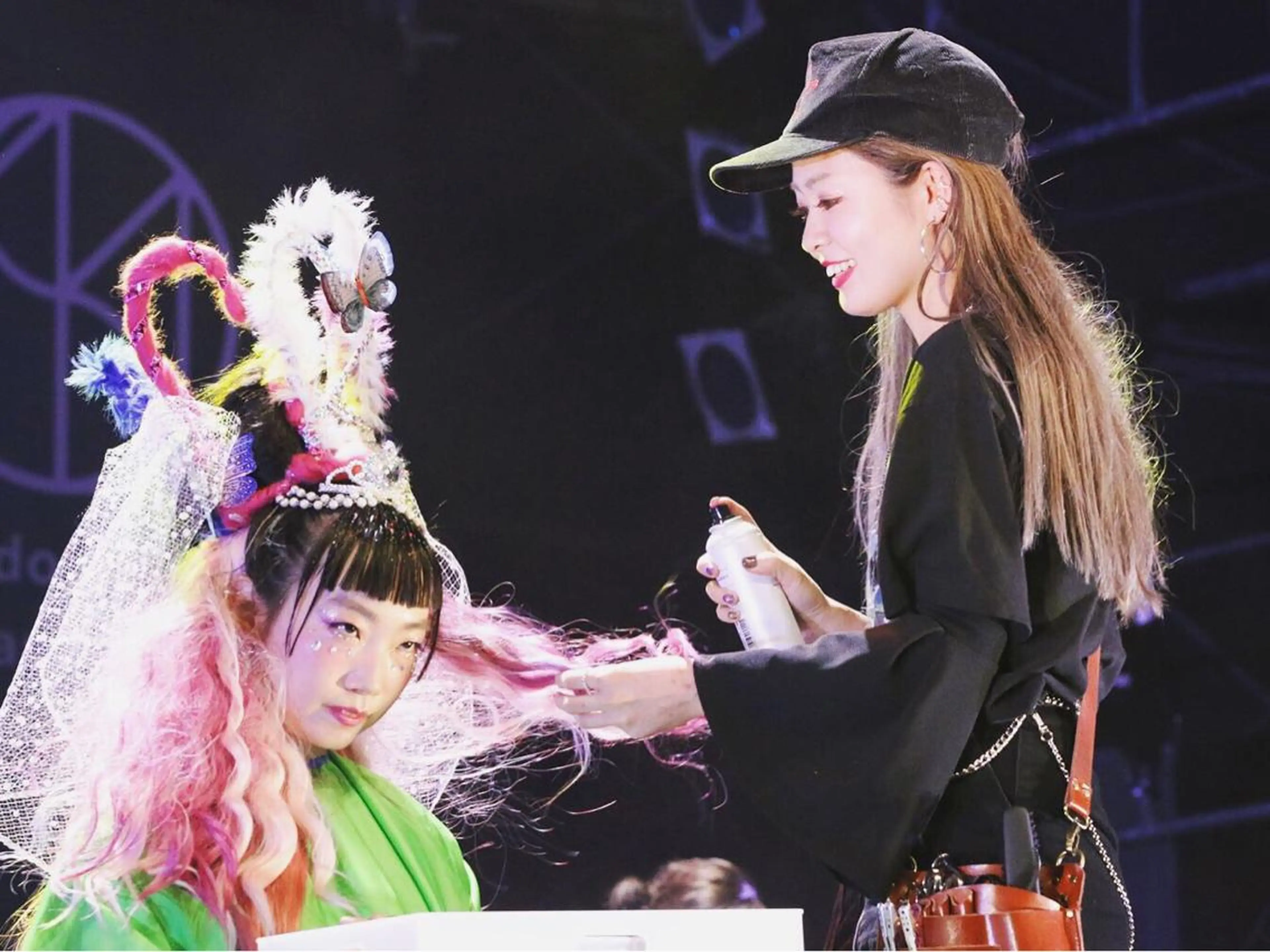 ヘアアレンジ ウルフカット／吉村 桃子のヘアスタイル