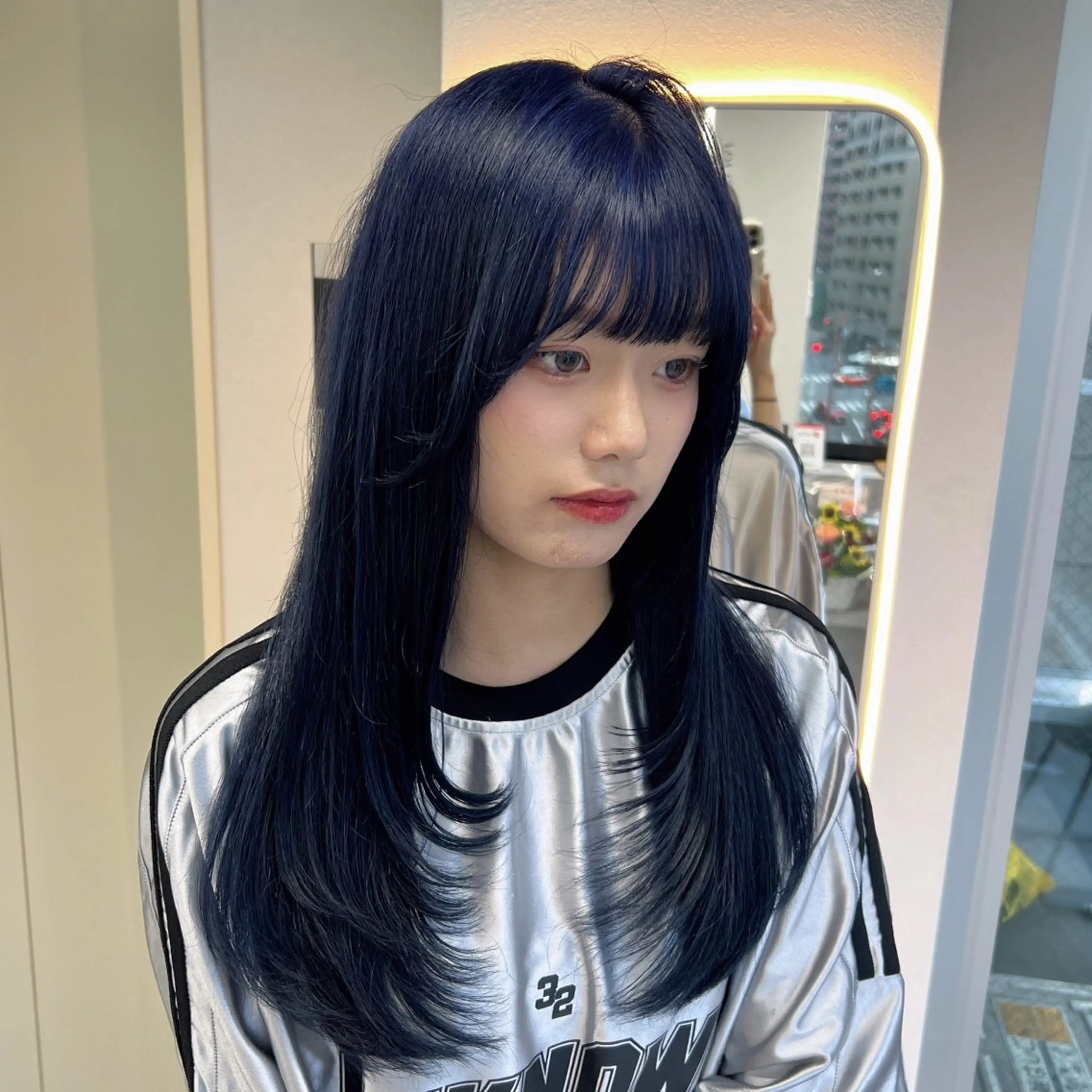 ロング レイヤーカット カット トリートメント maya レイヤーカットのヘアスタイル