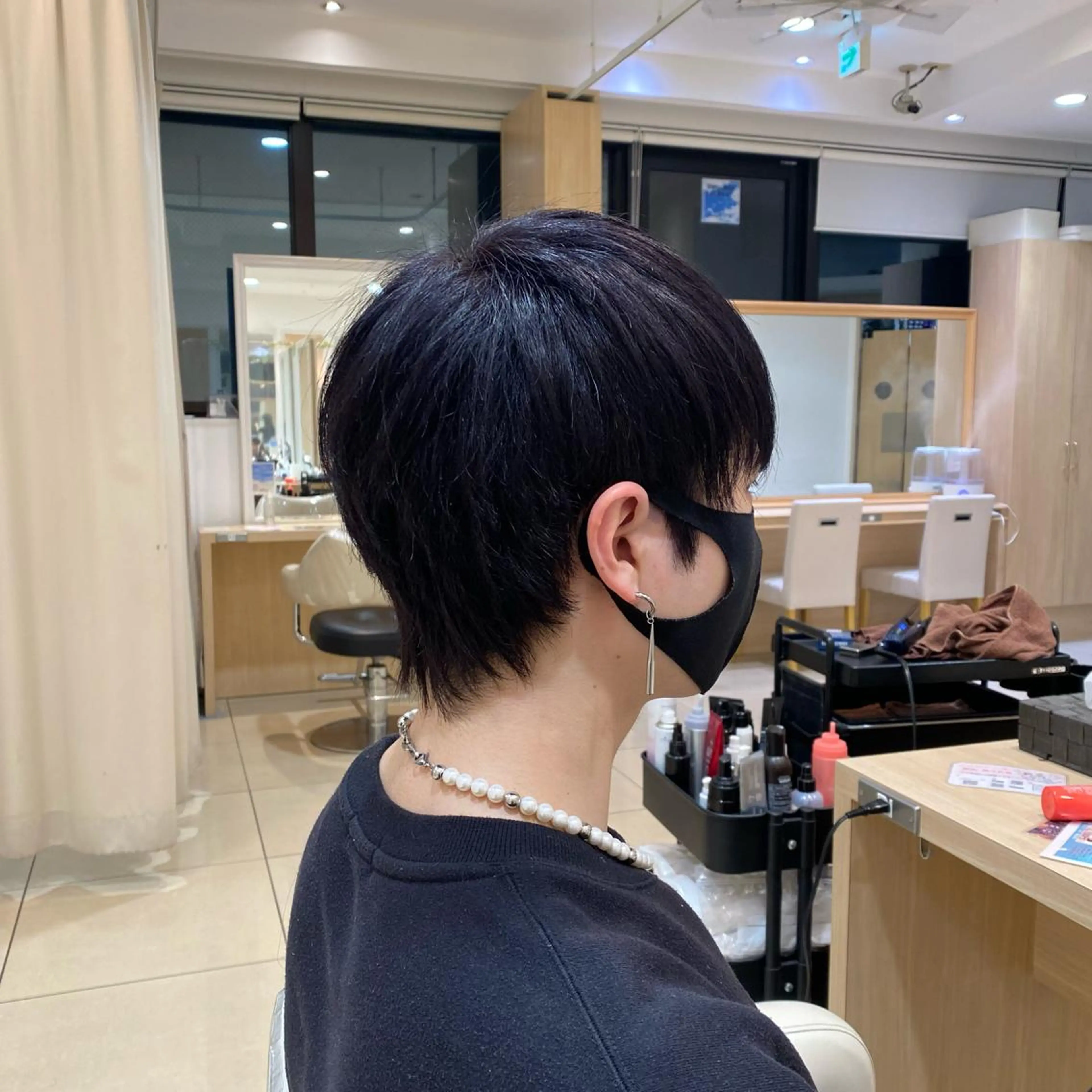 ショート カラー メンズ カット ヘアカラー メンズ特化型美容師 栗山勇人のヘアスタイル