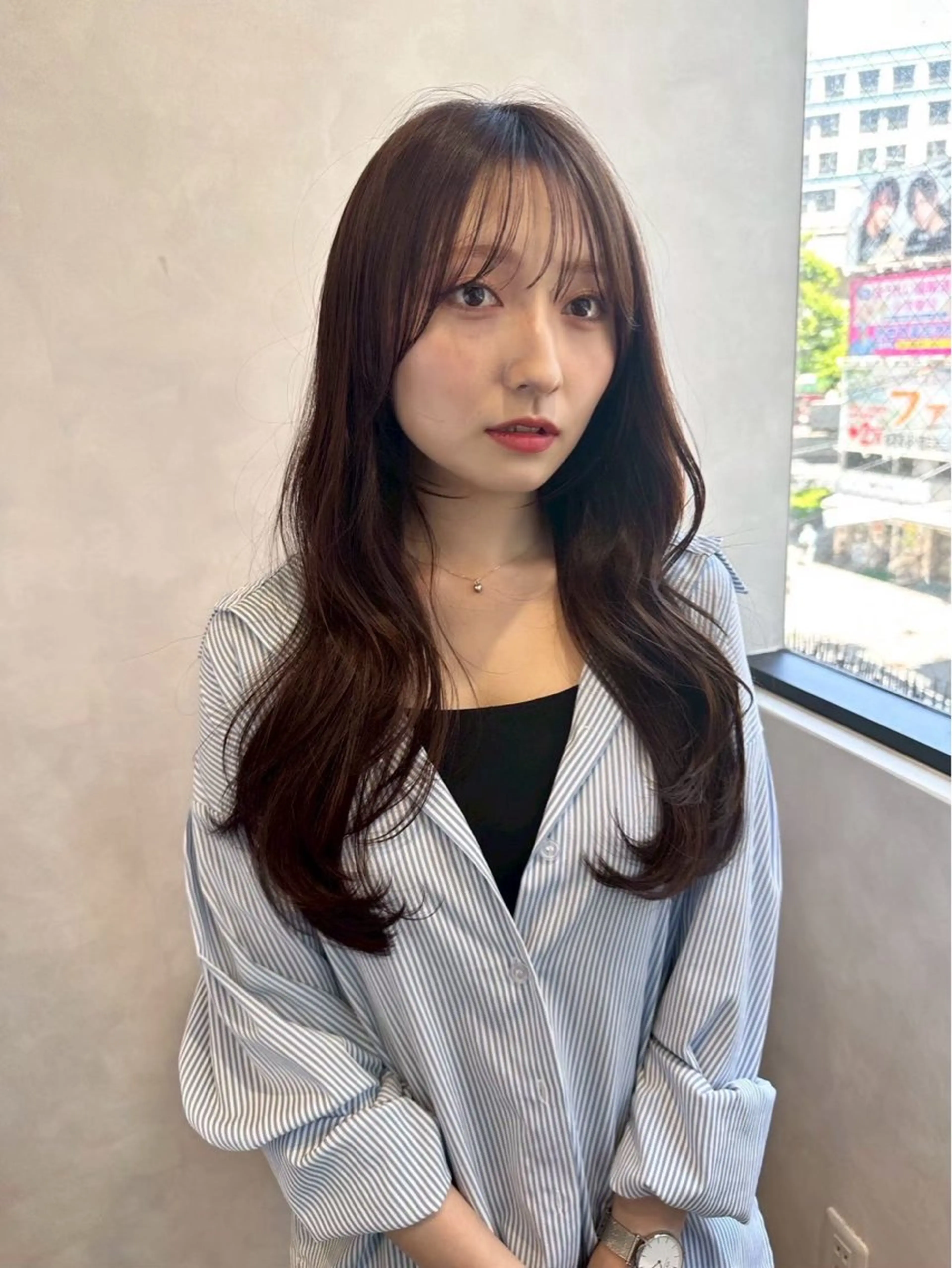ロング ヘアカラー トリートメント TLUUS/大阪梅田 ボブ ショート✨️蓮のヘアスタイル