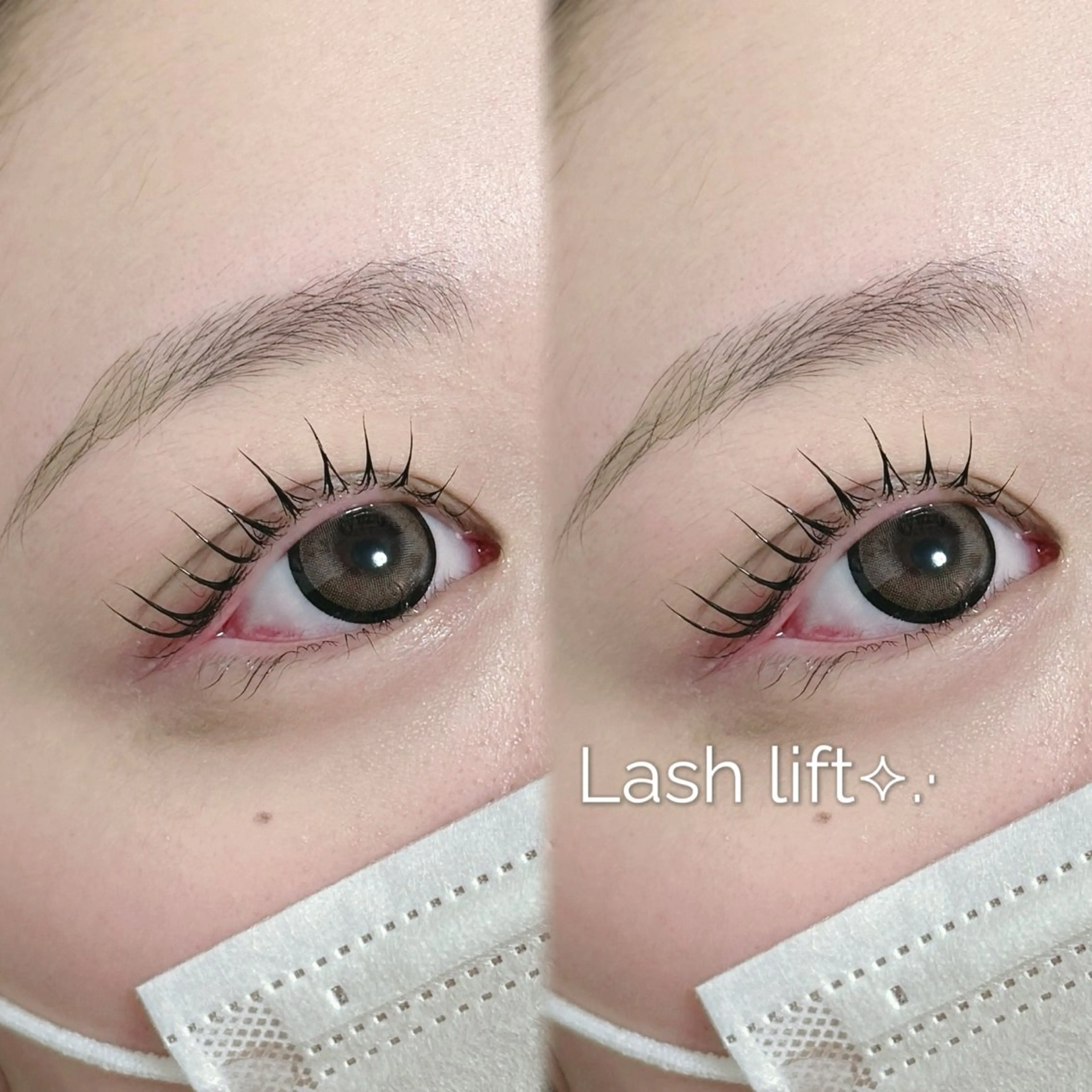 マツエク・マツパ 束感まつ毛 フラットラッシュ 韓国風マツエク パリジェンヌラッシュリフト まつげパーマ マツパ mizuki/束感 まつエク/似合わせ眉のマツエク・マツパデザイン