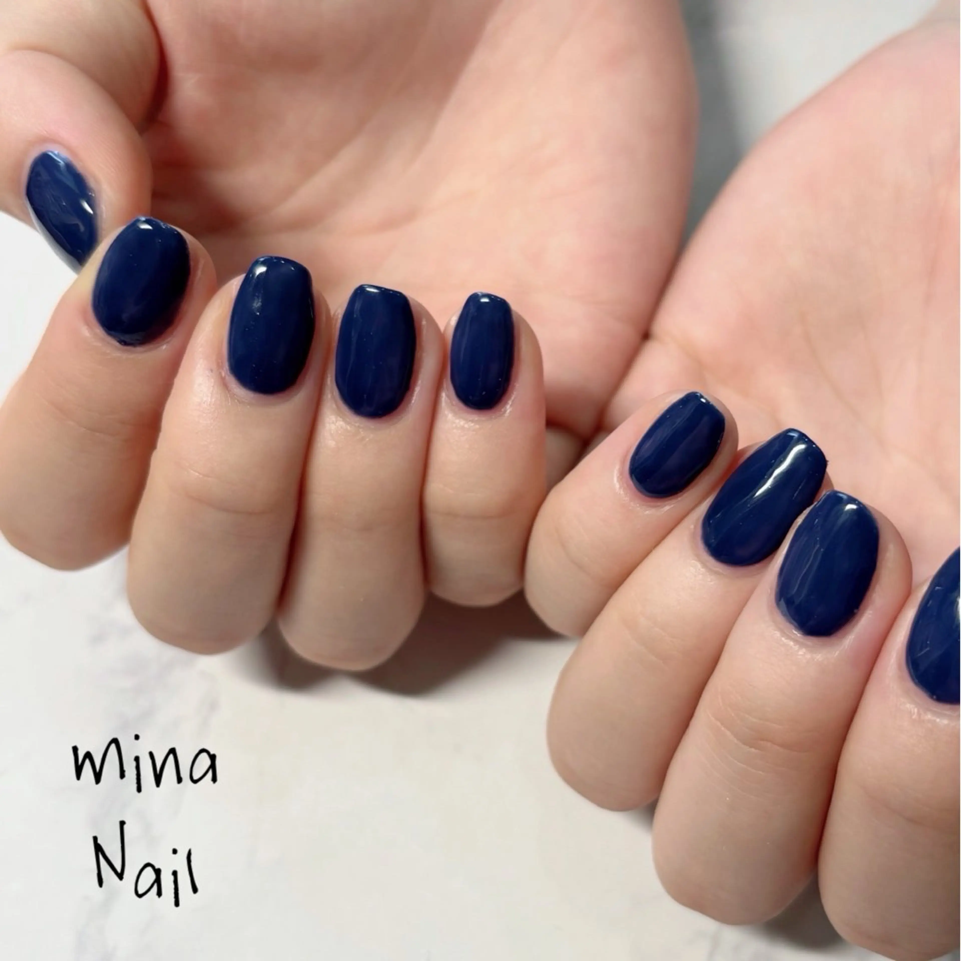 ネイル ワンカラーネイル mina Nailのネイルデザイン