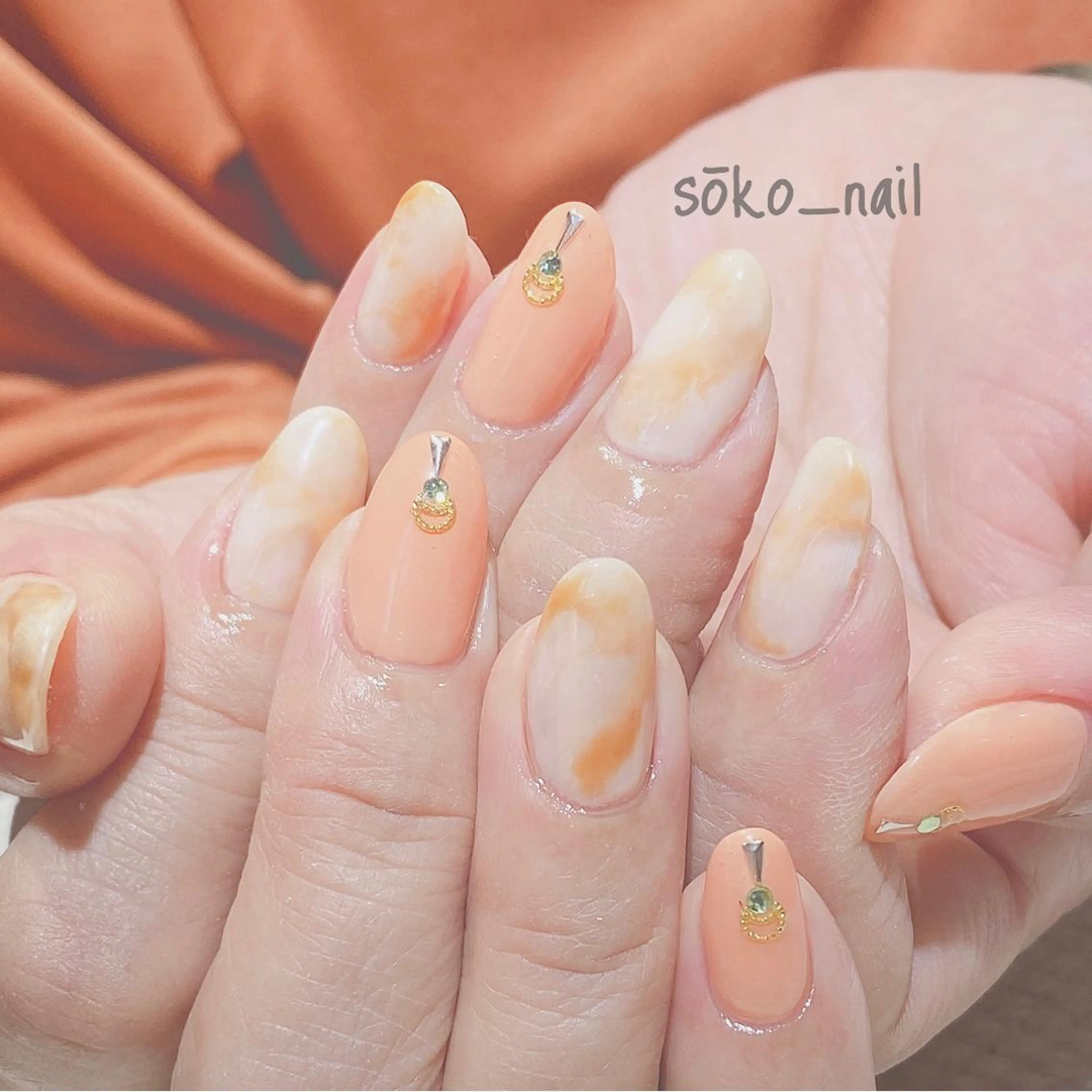 ネイル ハンドネイル sōko Hair&Nail Salon所属・megu  / sōko nailのネイルデザイン
